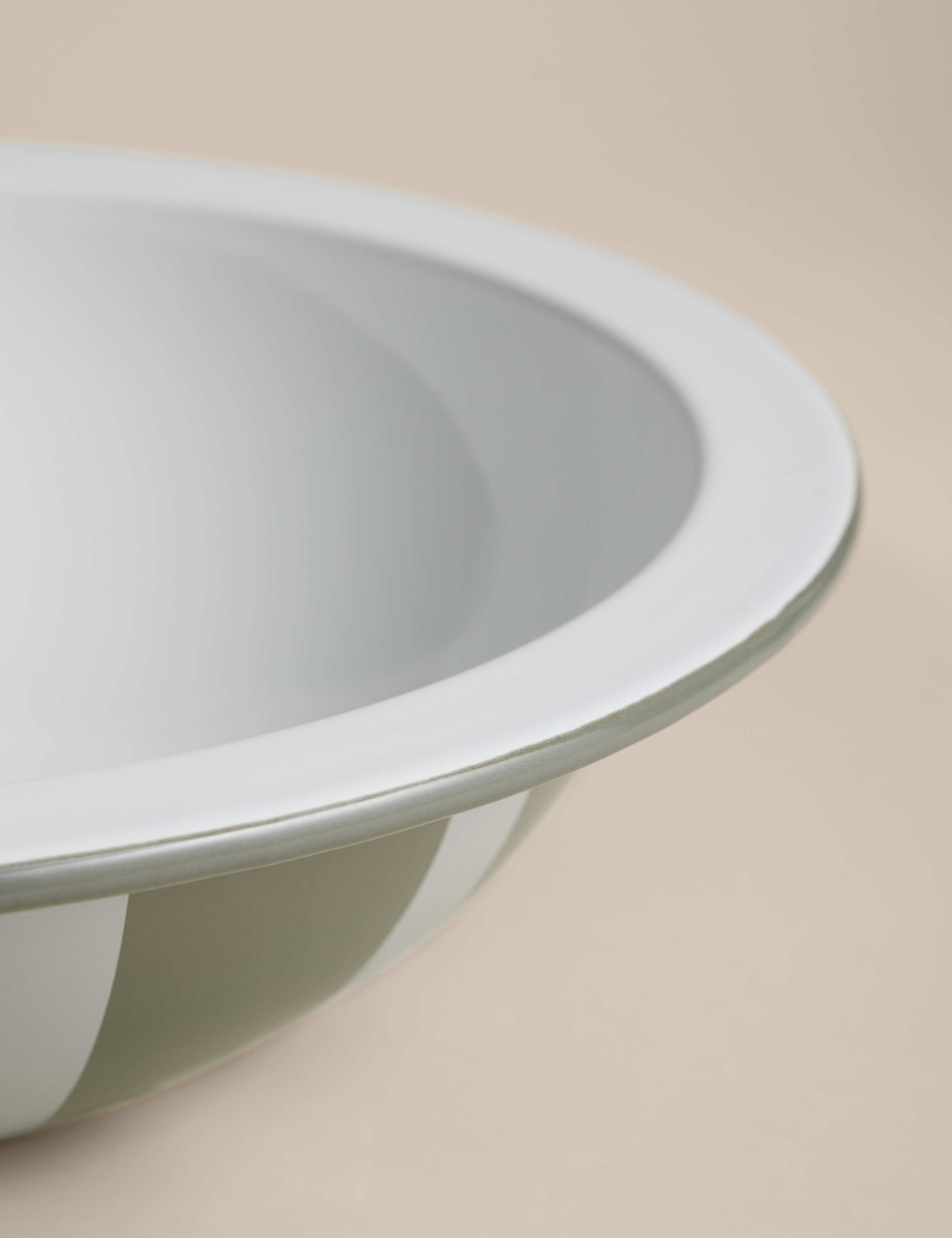 Enamel Striped Serving Bowl 3 of 6