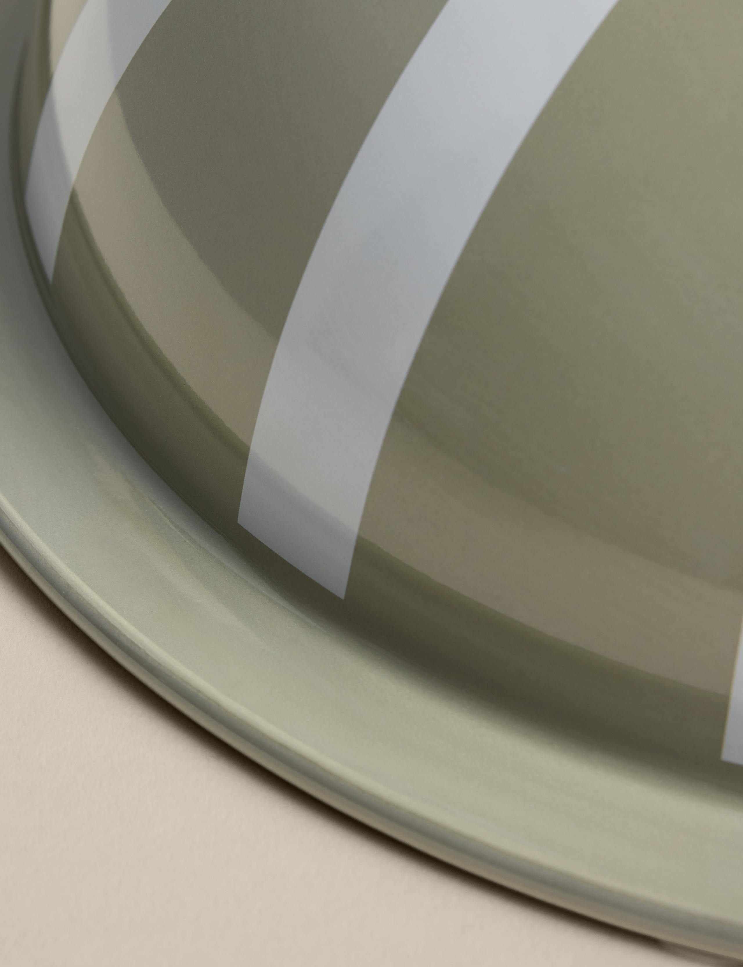 Enamel Striped Serving Bowl 3 of 7