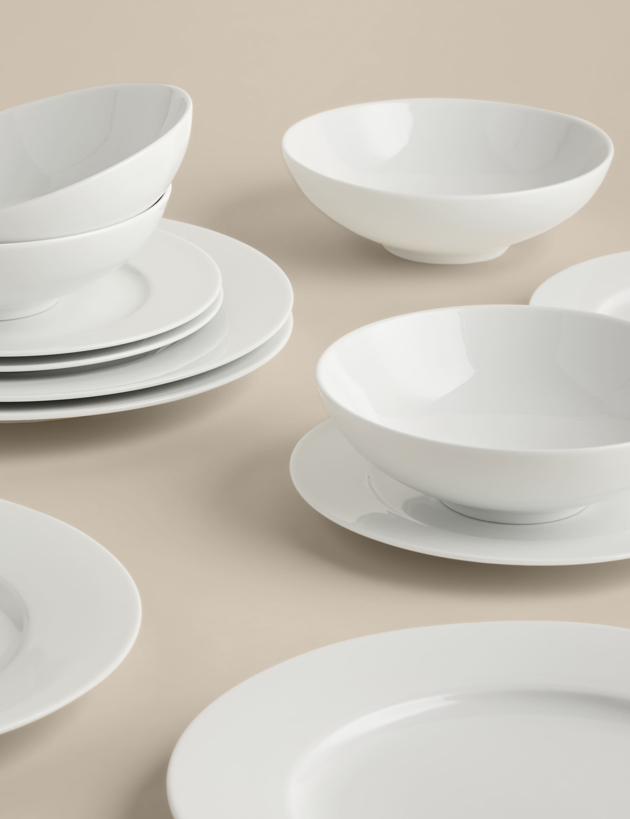 12 Piece Maxim Porcelain Dinner Set 7 of 7