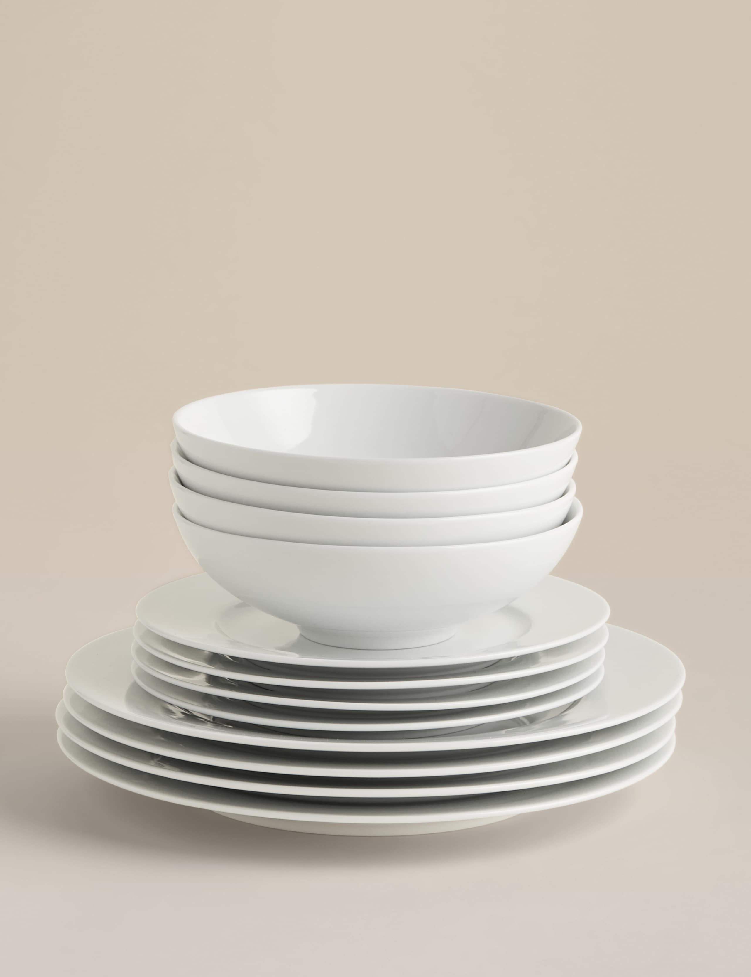 12 Piece Maxim Porcelain Dinner Set 2 of 7