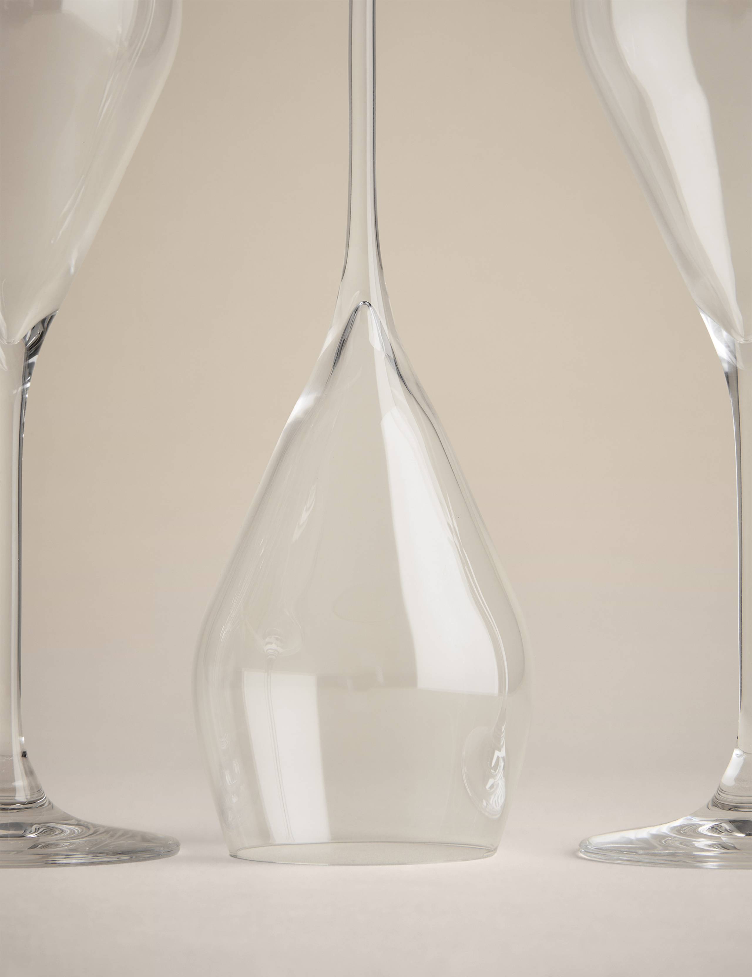 Set of 4 Maxim Crystal Prosecco Glasses 4 of 6