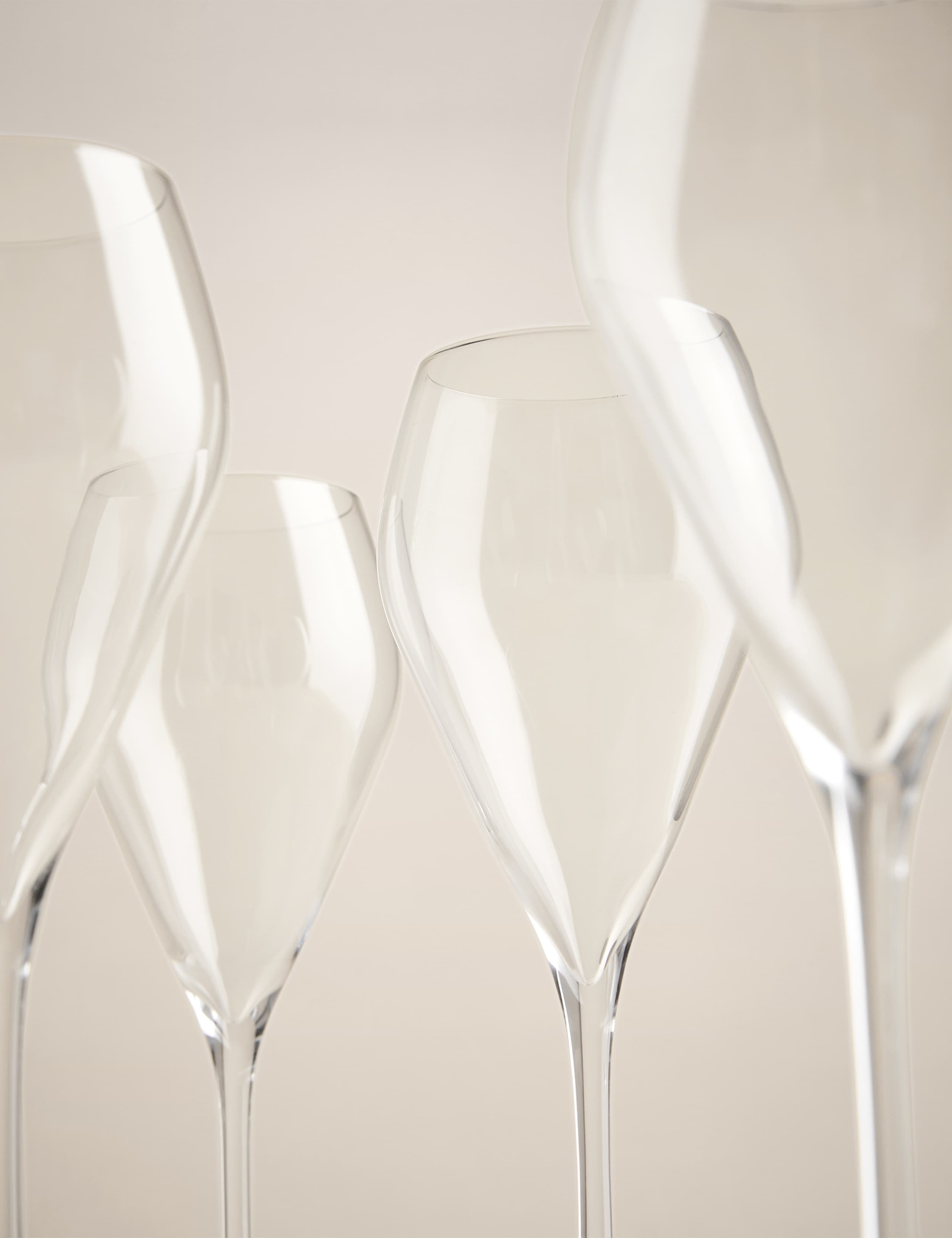 Set of 4 Maxim Crystal Prosecco Glasses 5 of 6
