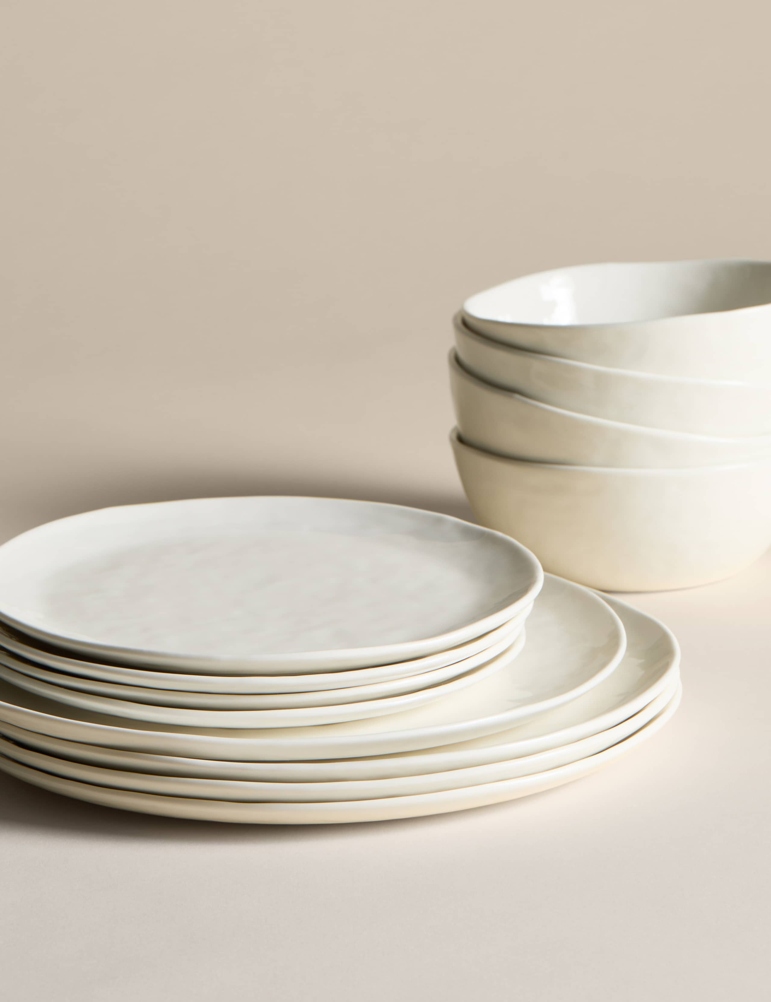 12 Piece Artisan China Dinner Set 2 of 5