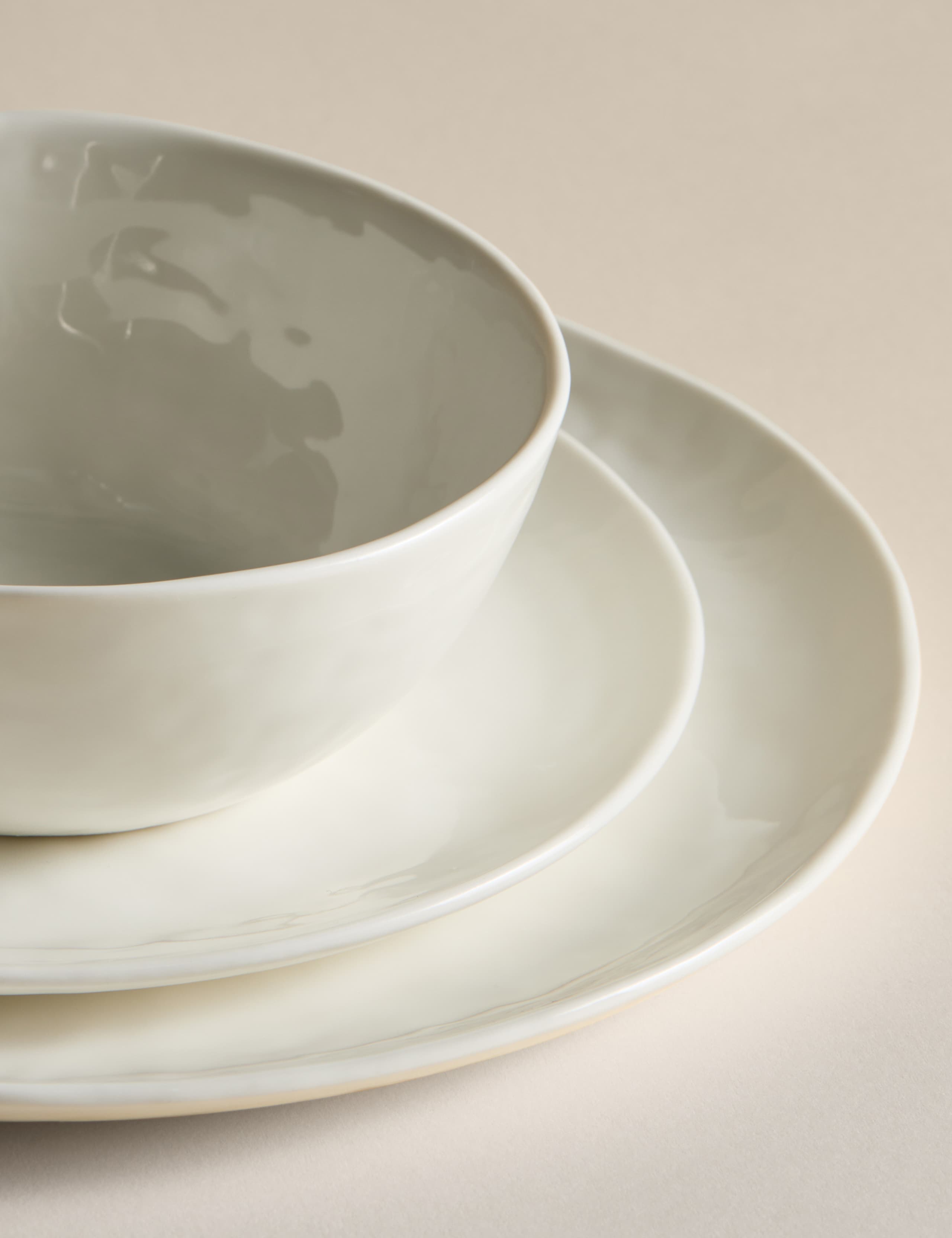 12 Piece Artisan China Dinner Set 4 of 5