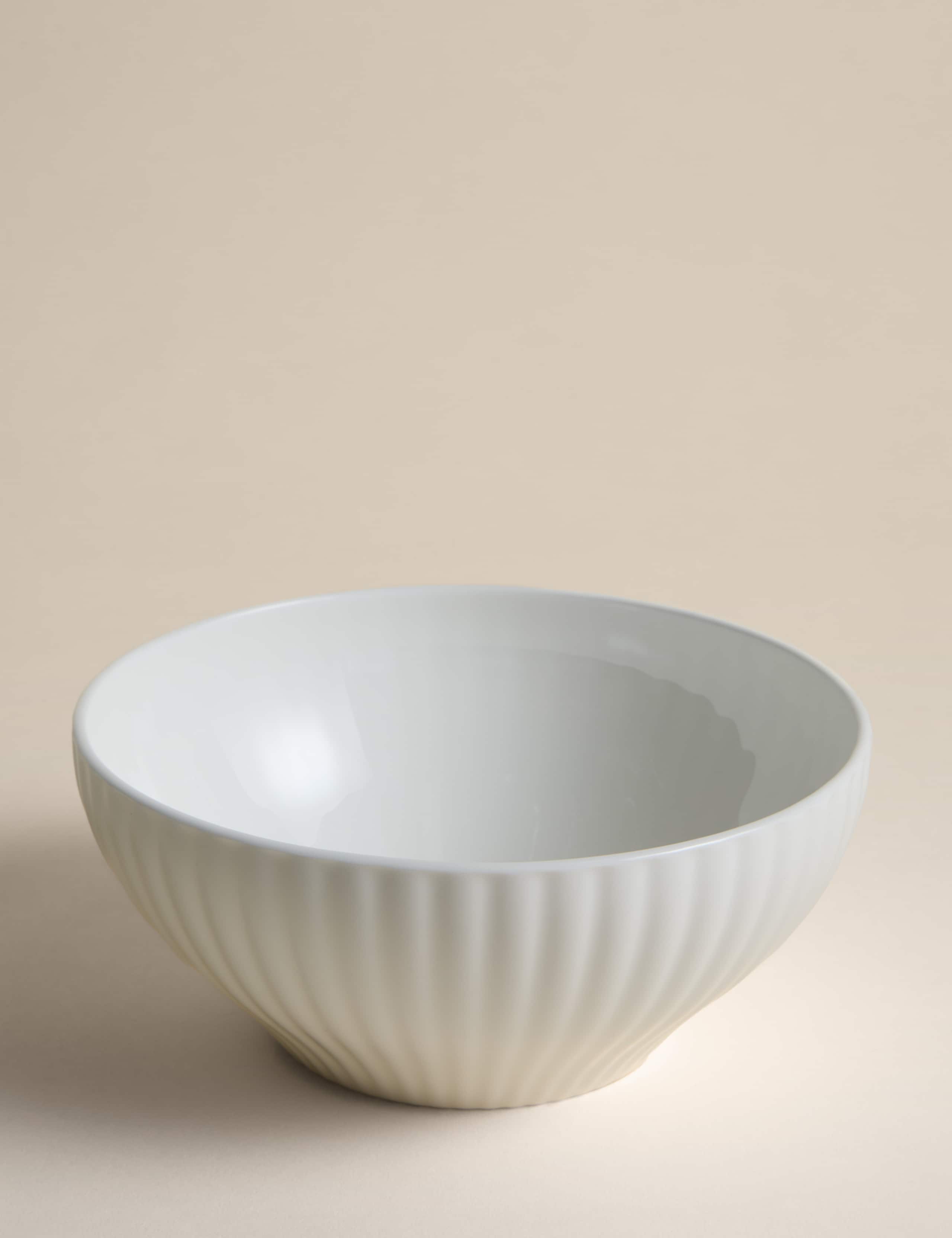Set of 4 Hampton Fluted Cereal Bowls 4 of 4
