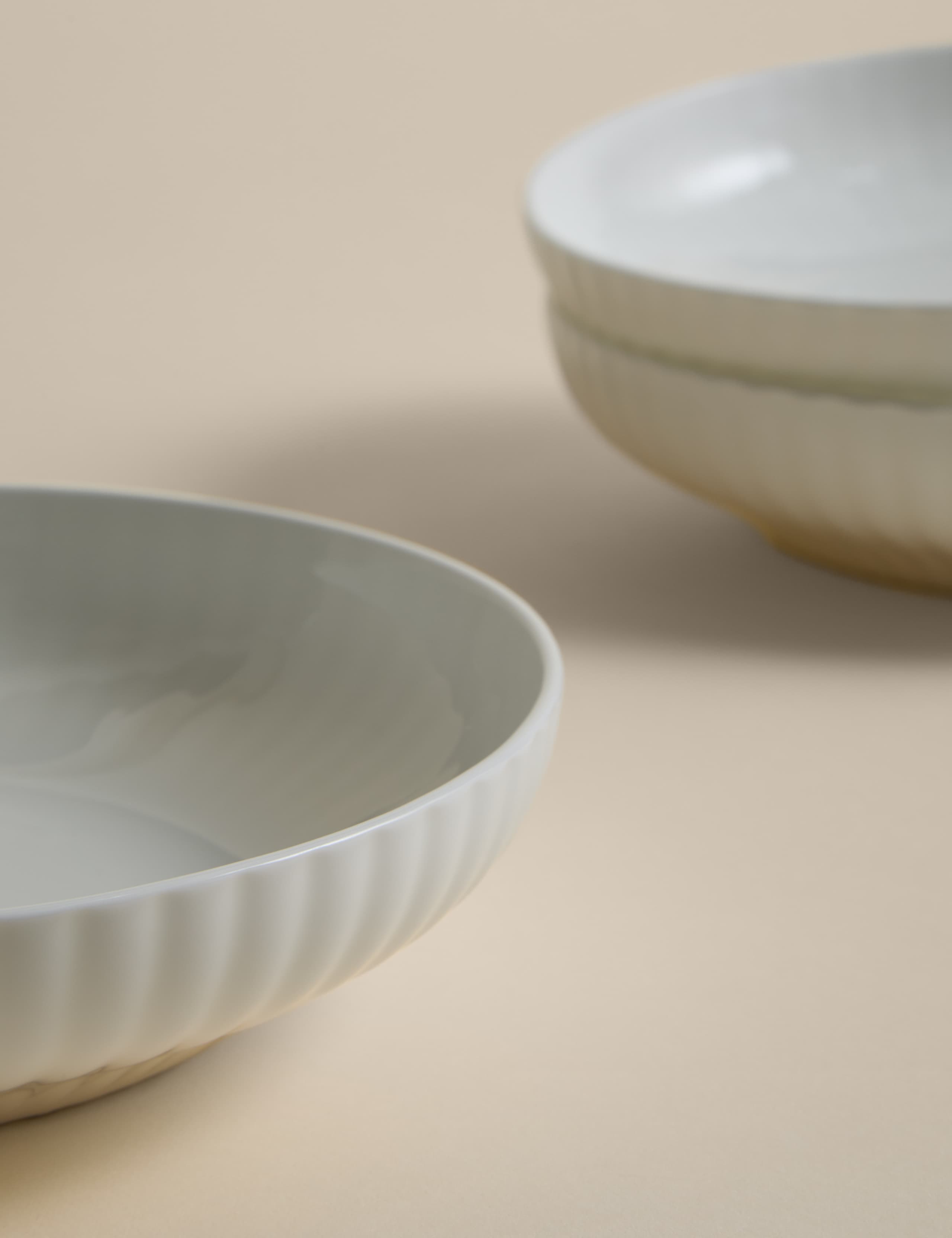 Set of 4 Hampton Fluted Pasta Bowls 3 of 4
