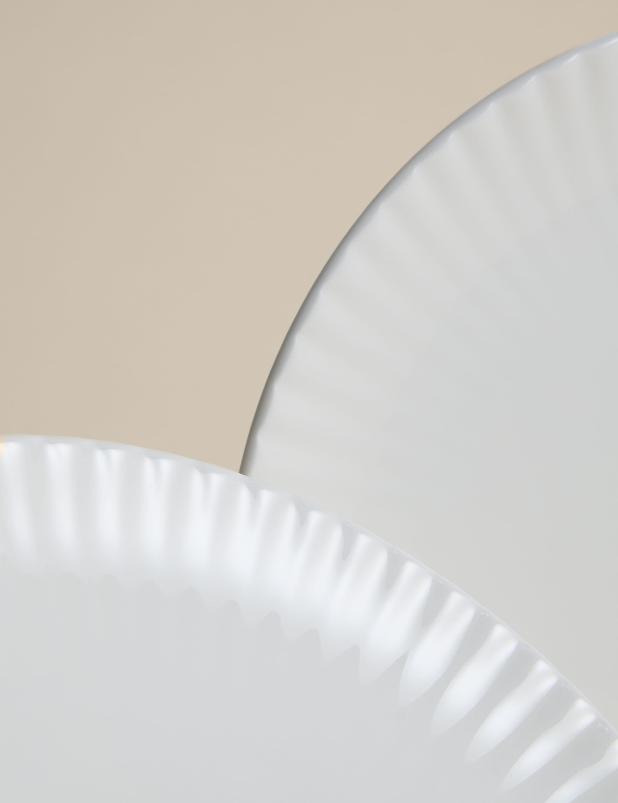 Set of 4 Hampton Fluted Side Plates 3 of 4