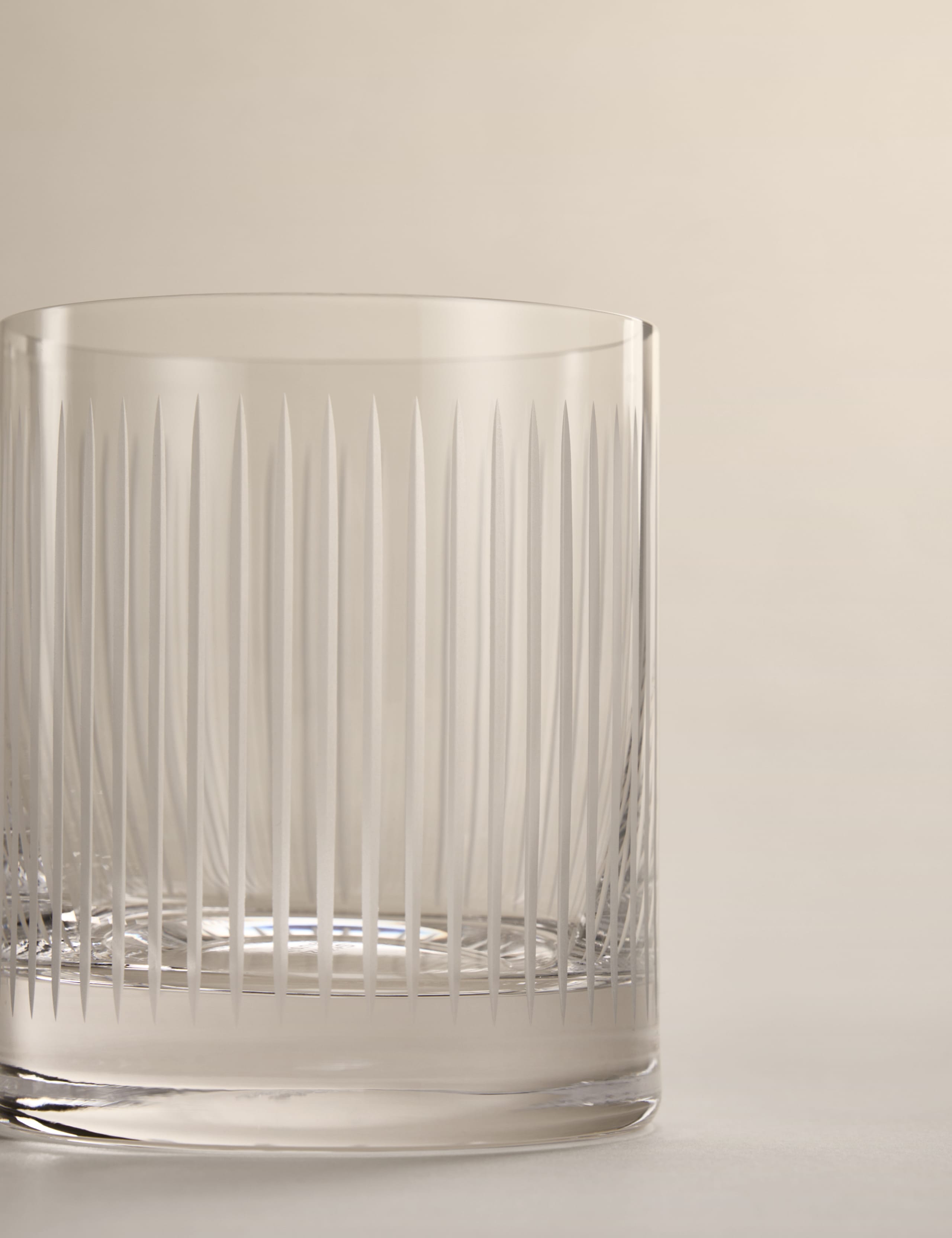 Set of 4 Marais Crystal Tumblers 3 of 5