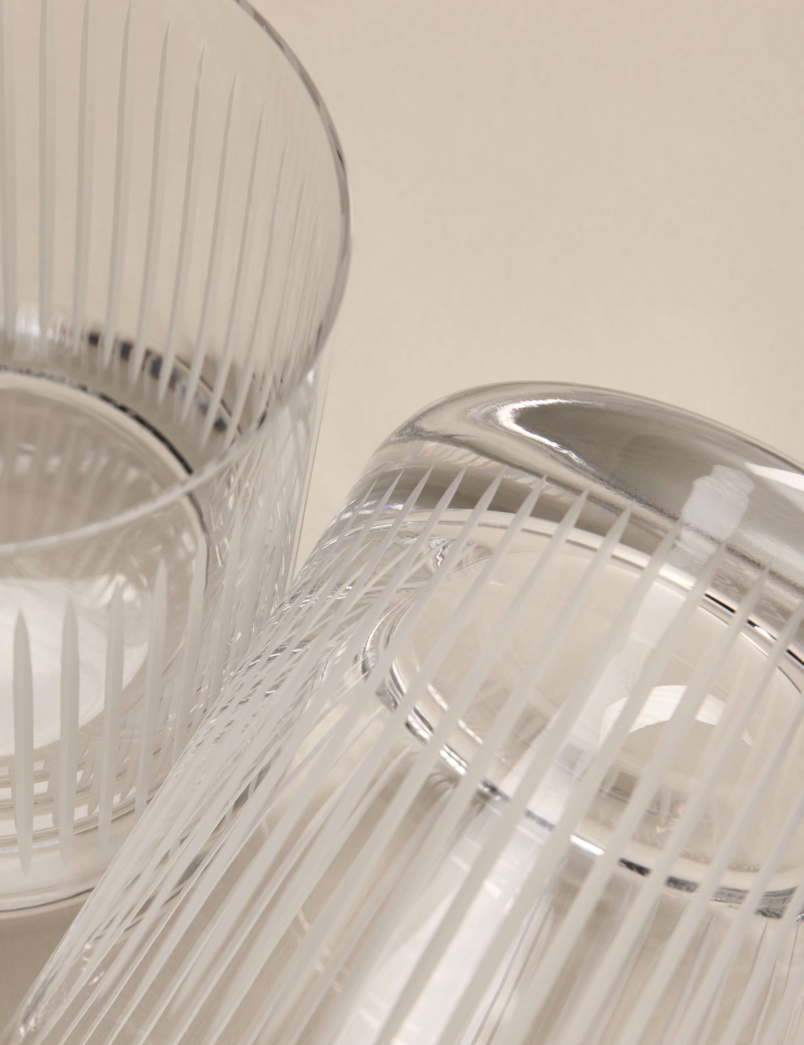 Set of 4 Marais Crystal Tumblers 4 of 5