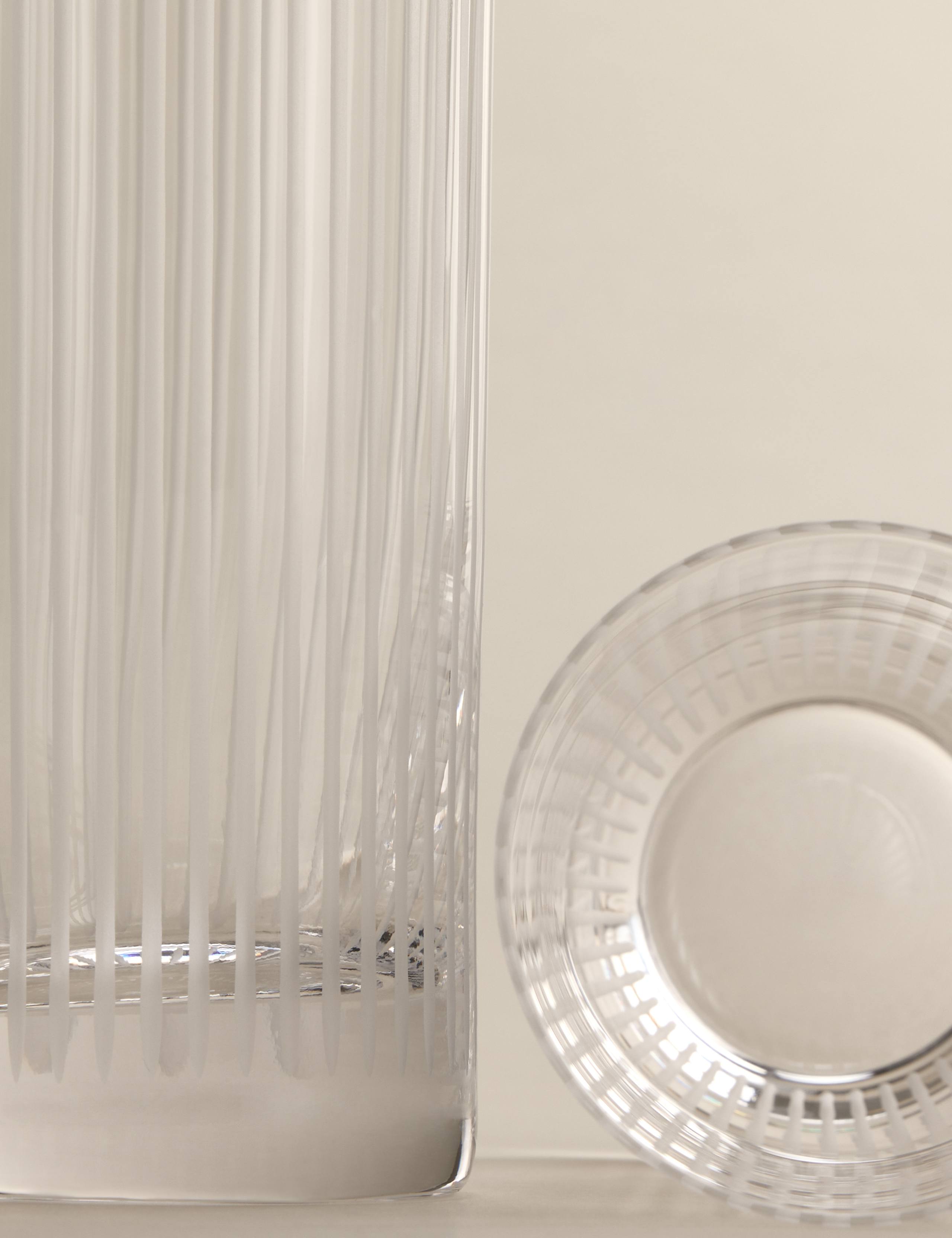 Set of 4 Marais Crystal Hi Ball Glasses 4 of 5