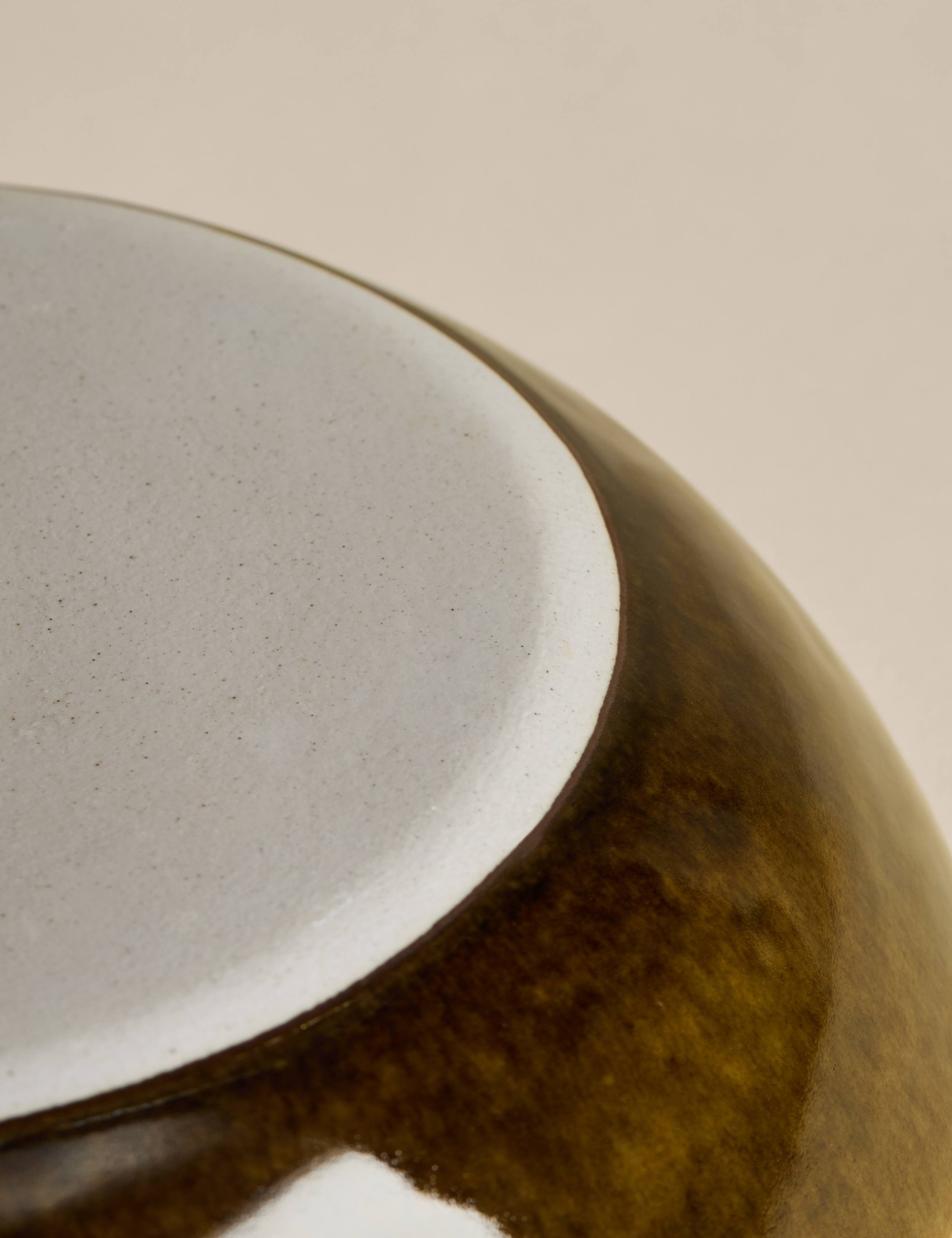 Straight Side Reactive Glaze Pasta Bowl 4 of 5