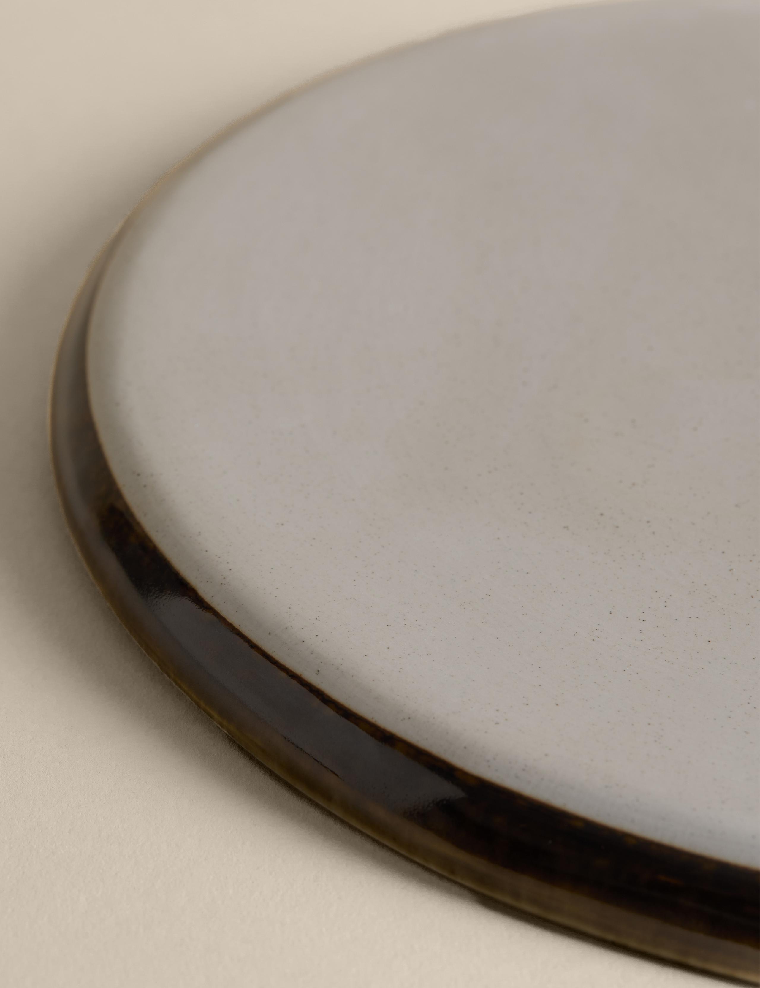 Reactive Glaze Dinner Plate 3 of 4