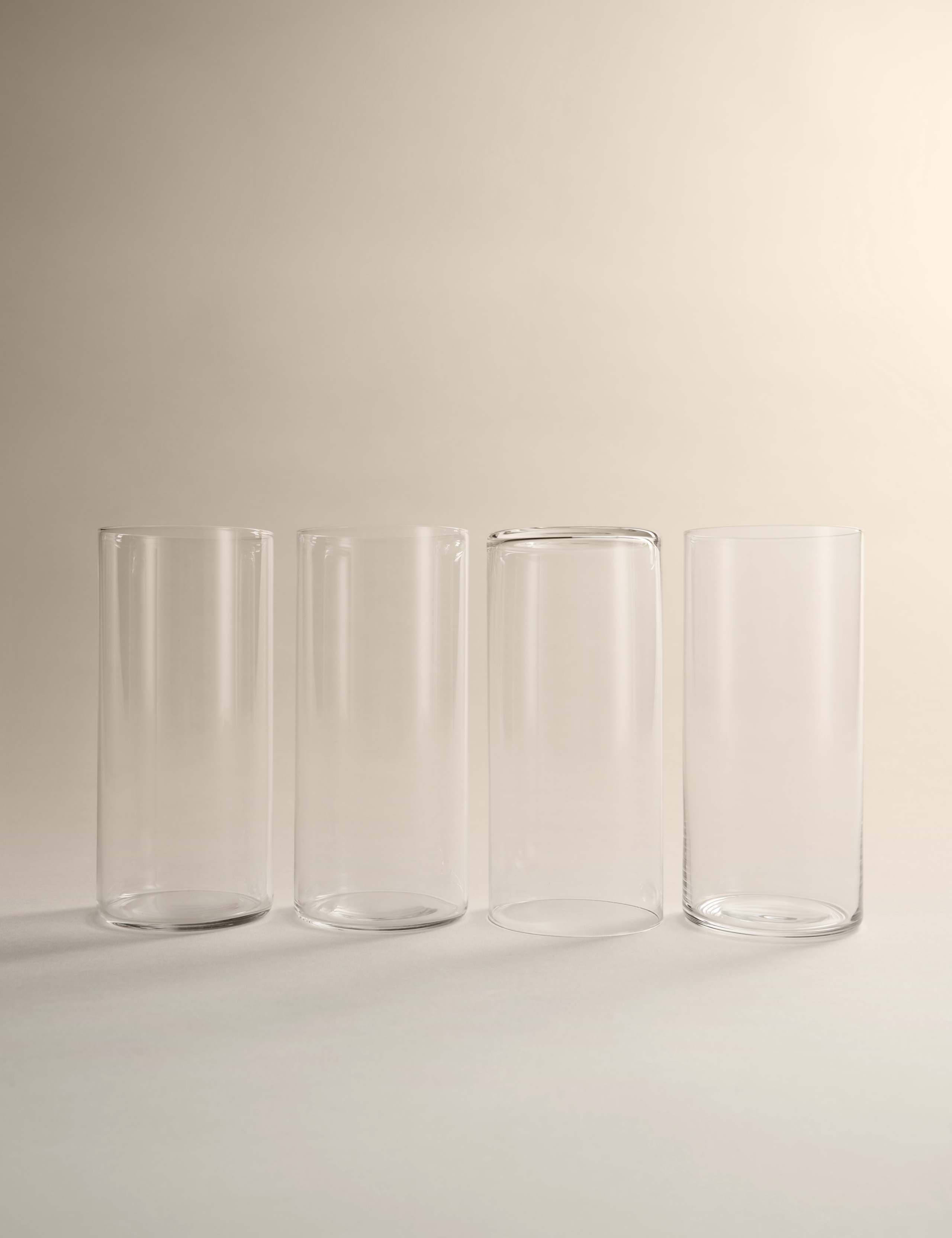 Set of 4 Straight Sided Hi Ball Glasses 2 of 6