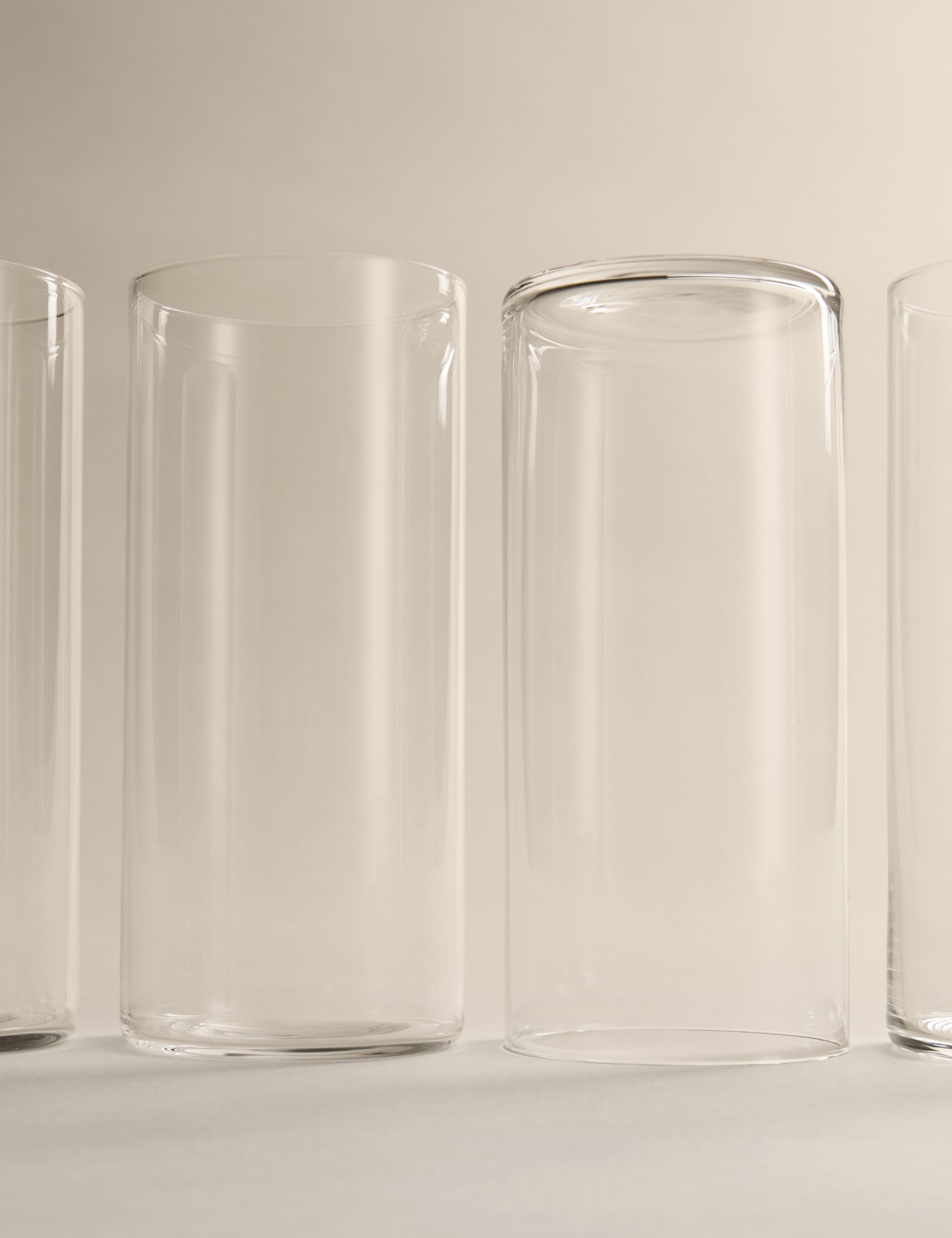 Set of 4 Straight Sided Hi Ball Glasses 5 of 6