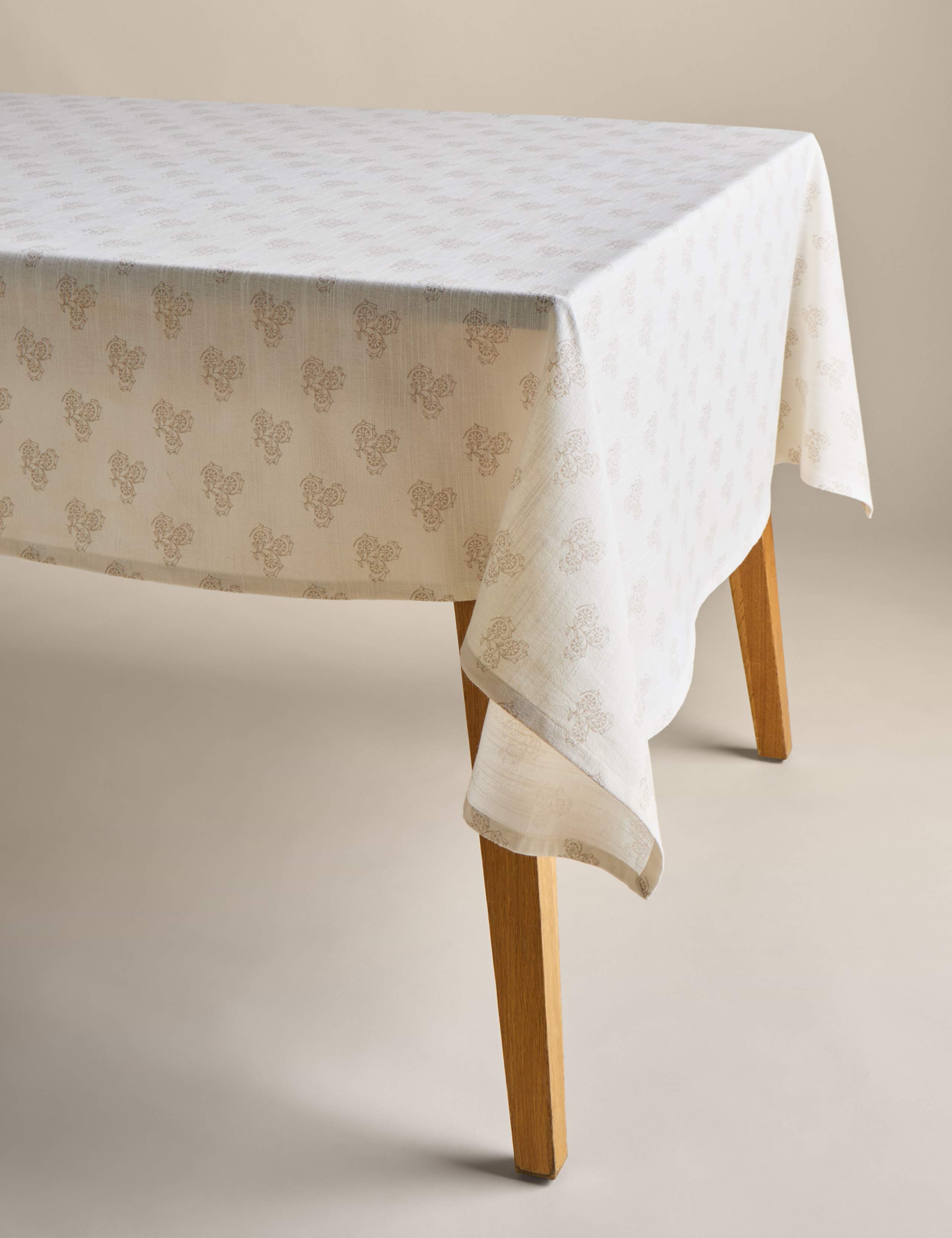 Pure Cotton Block Print Tablecloth 6 of 6