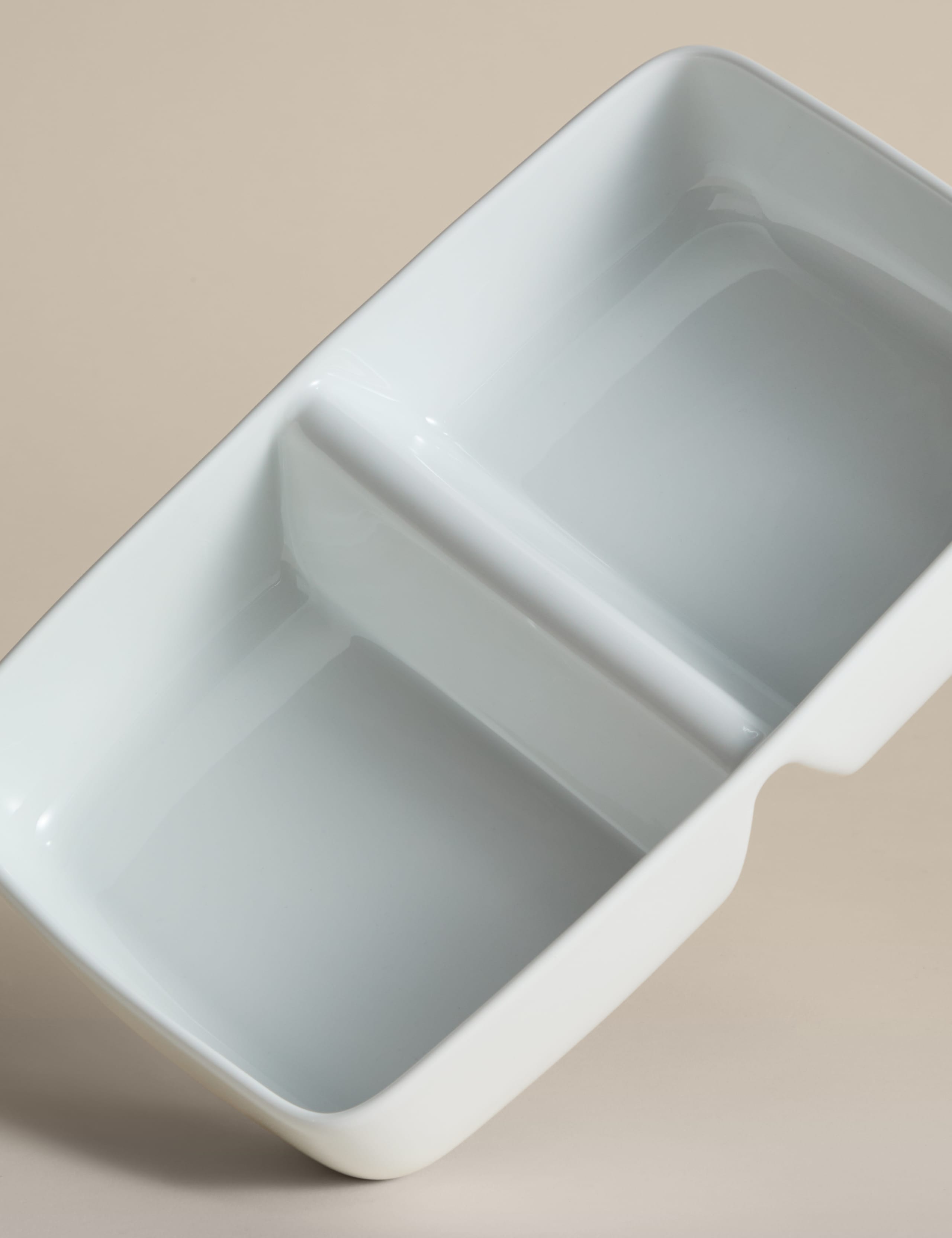 Maxim Ceramic Double Vegetable Dish 2 of 4