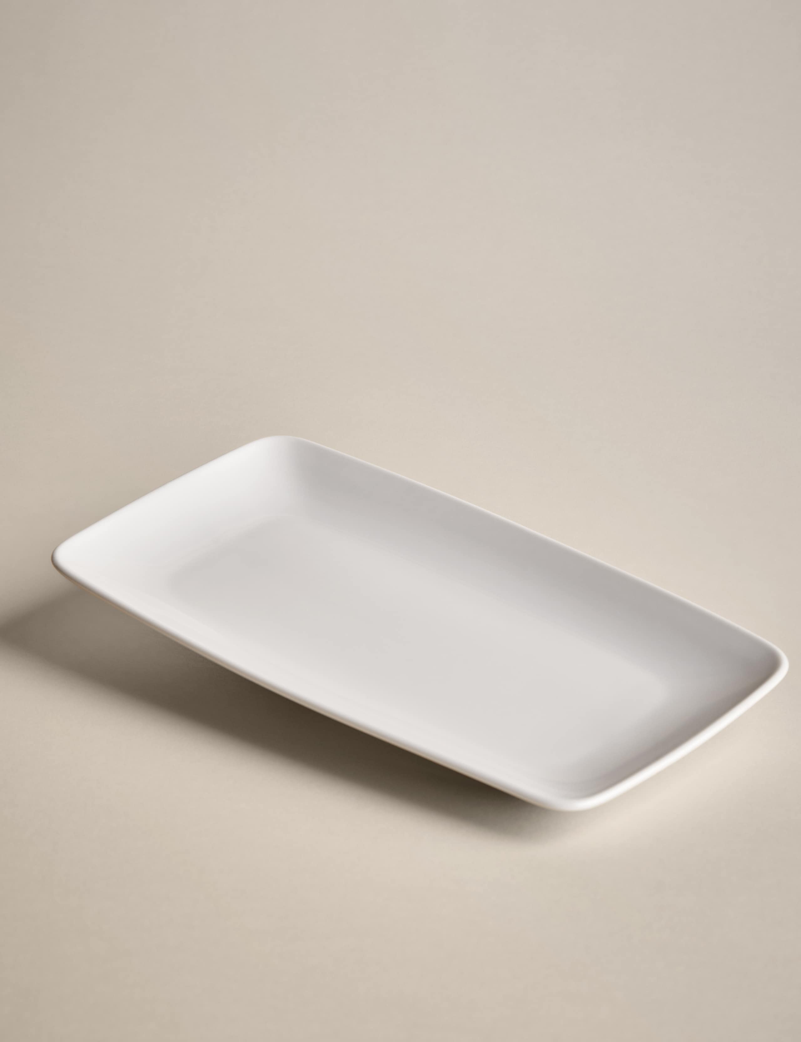 Maxim Small Rounded Rectangular Platter 2 of 4
