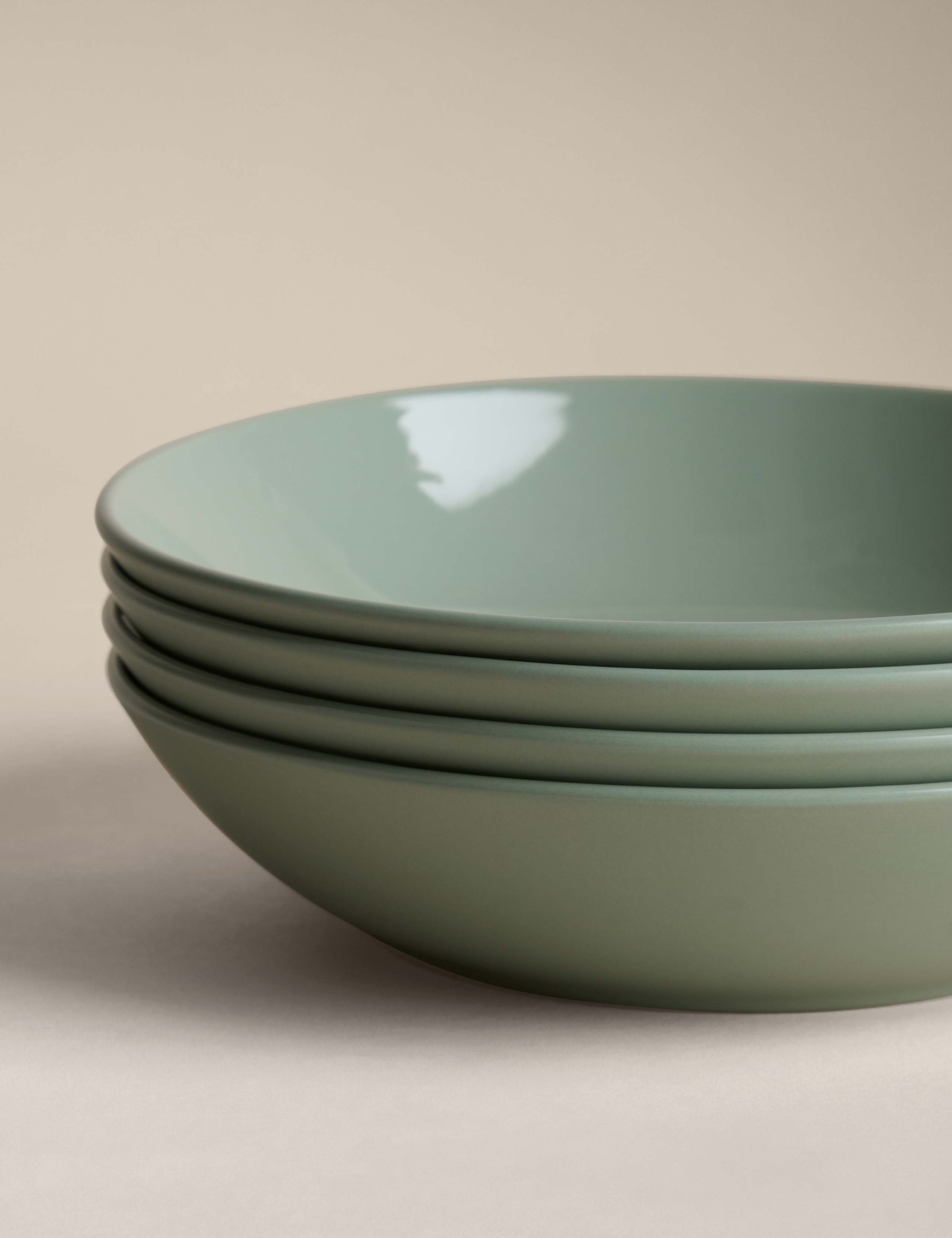 Set of 4 Everyday Stoneware Pasta Bowls 3 of 4