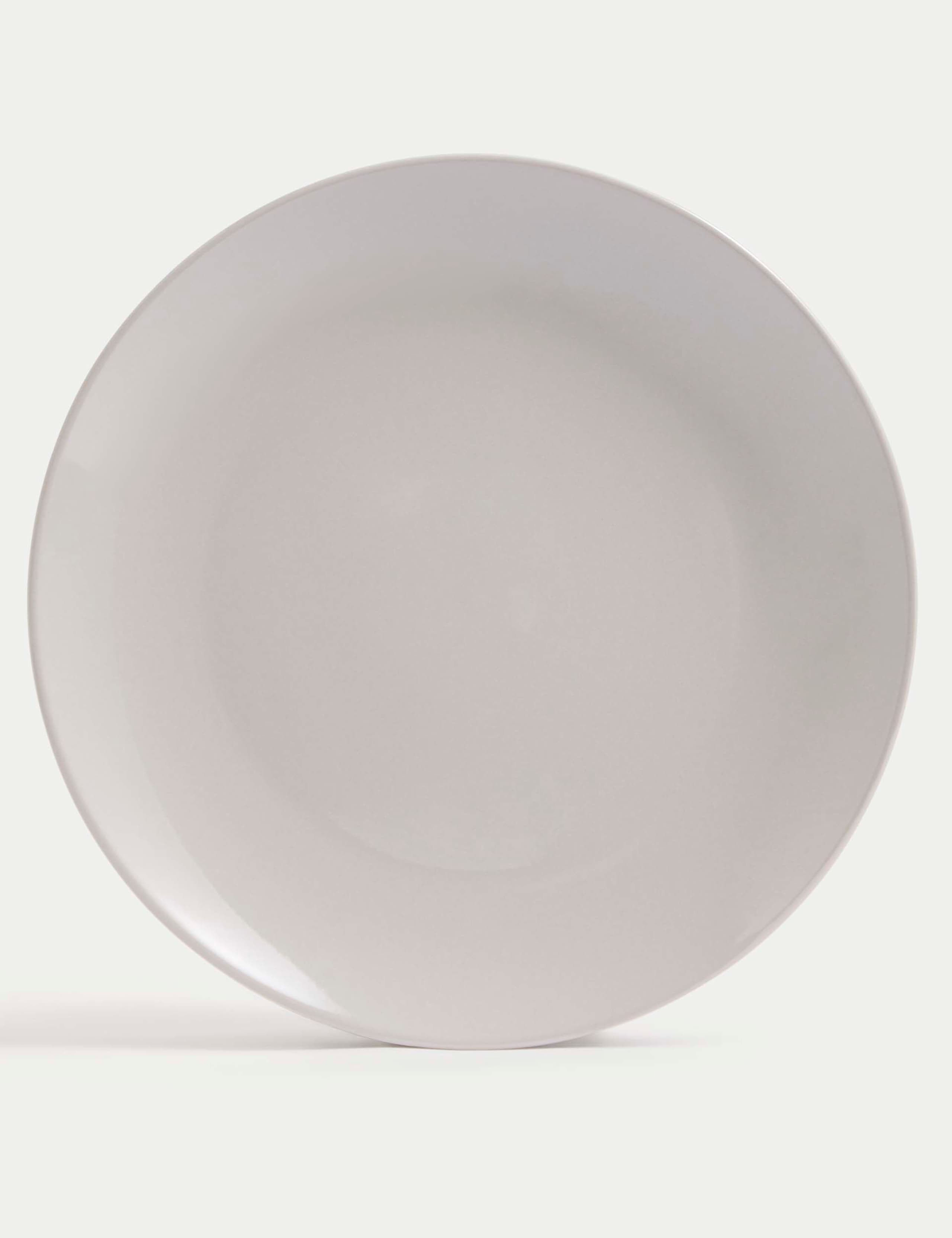 Set of 4 Everyday Stoneware Dinner Plates 3 of 3