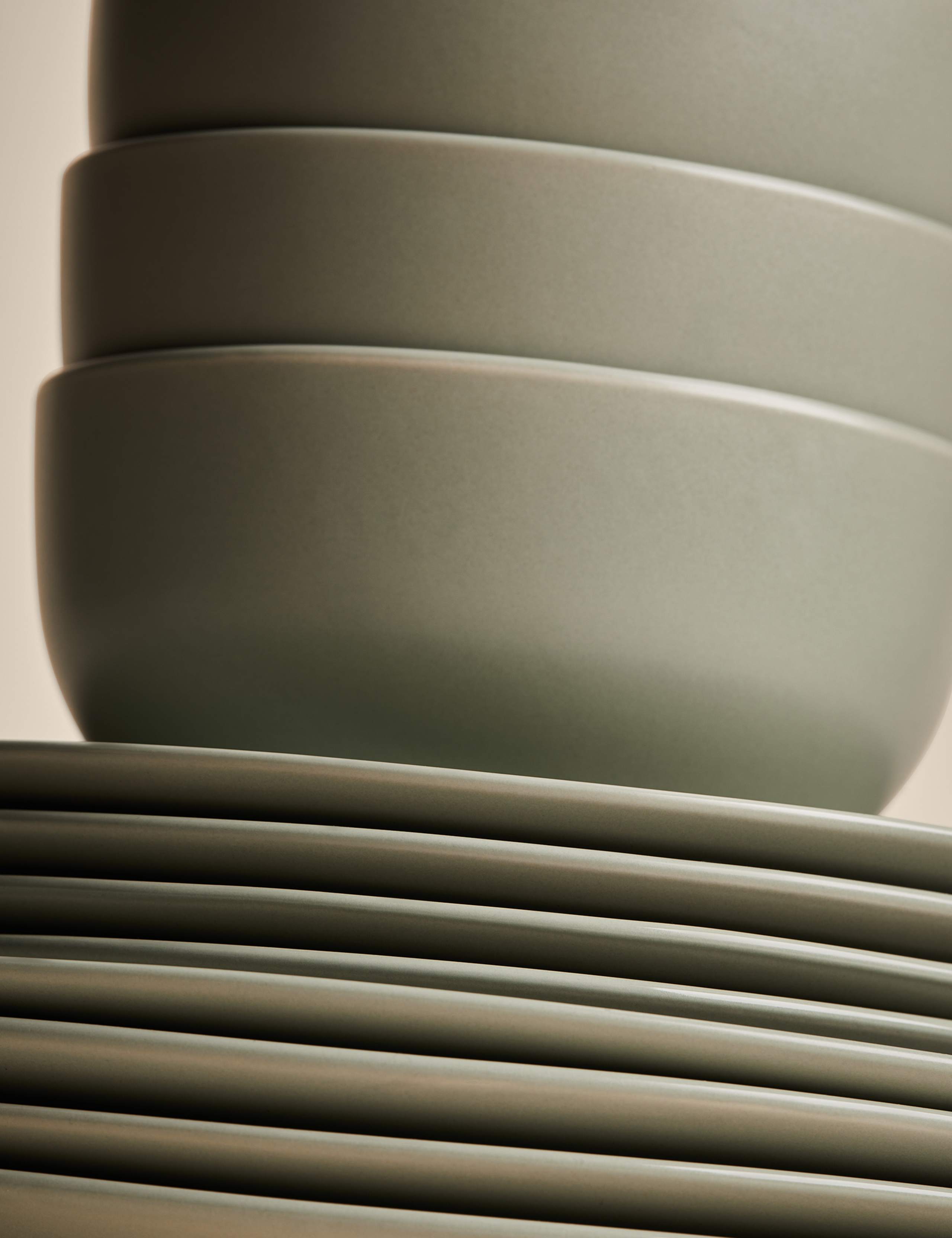 12 Piece Everyday Stoneware Dinner Set 7 of 7