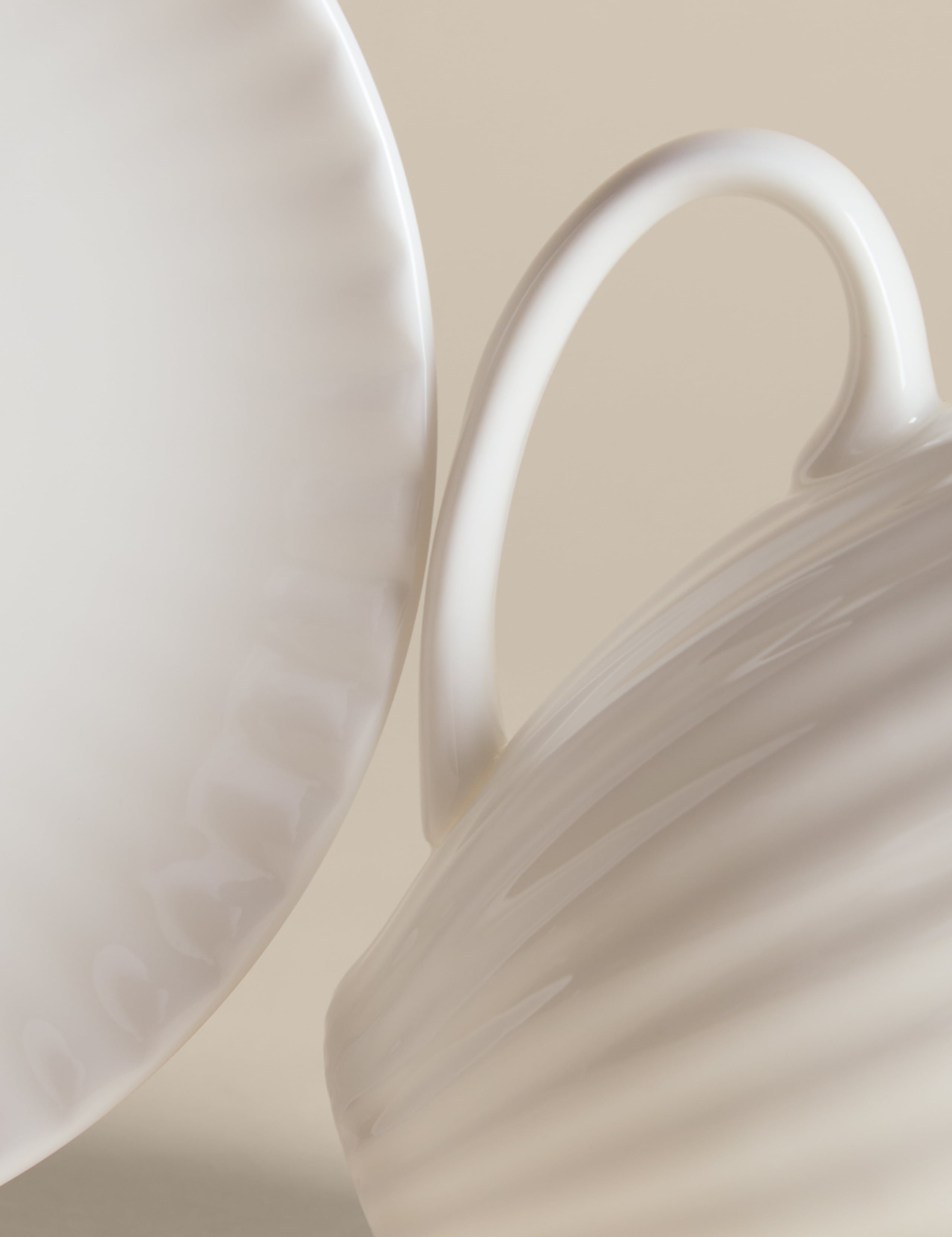 Fluted Hampton Cup & Saucer 2 of 4