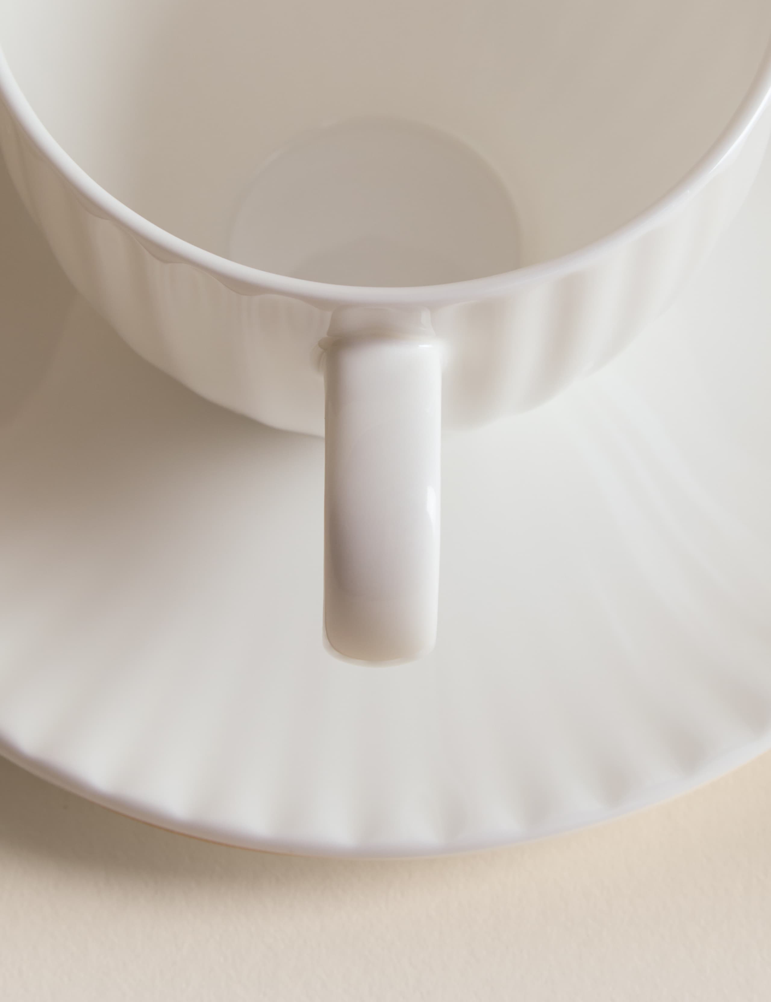 Fluted Hampton Cup & Saucer 3 of 4