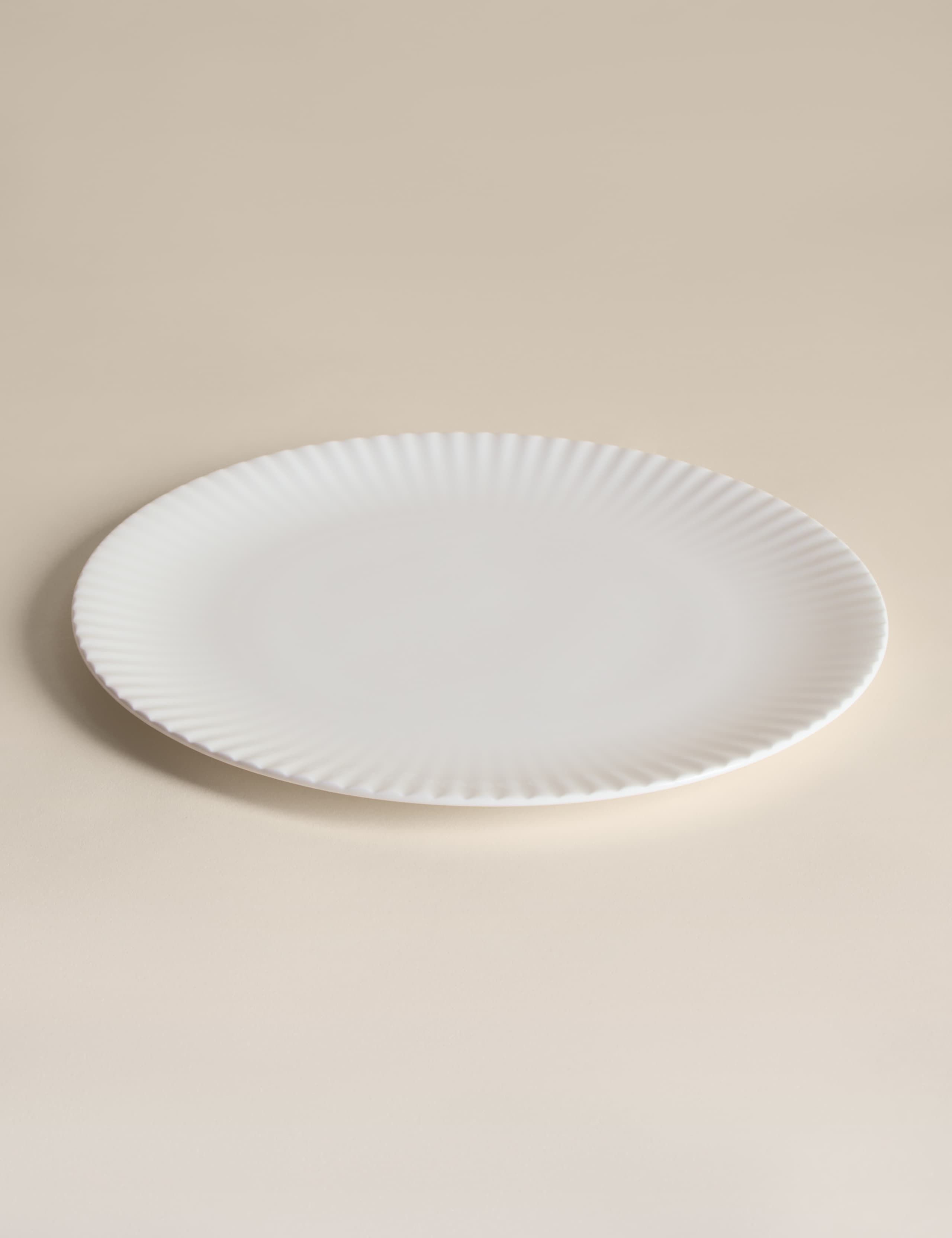 Fluted Hampton Dinner Plate 4 of 5
