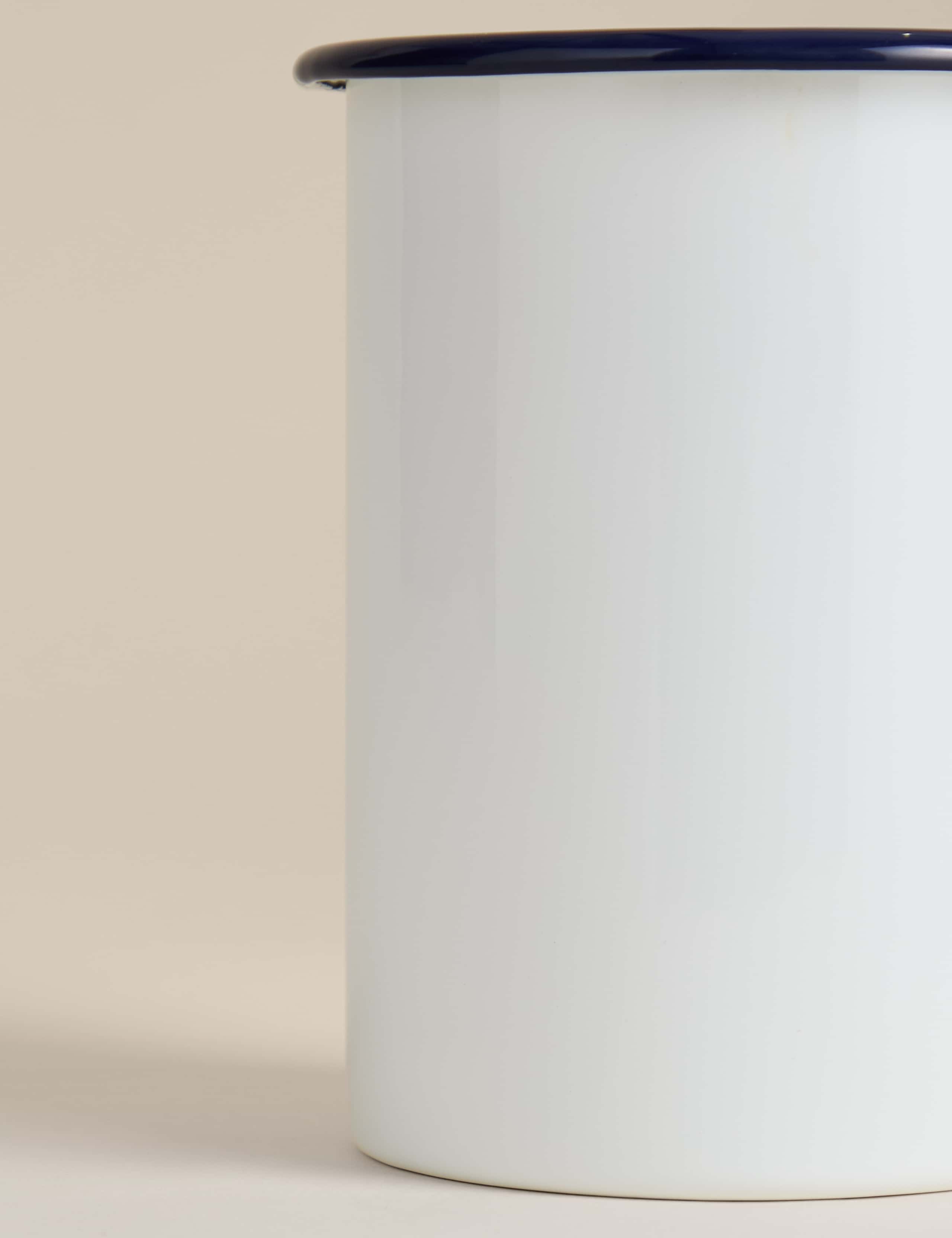 Enamel Utensil Pot 3 of 3