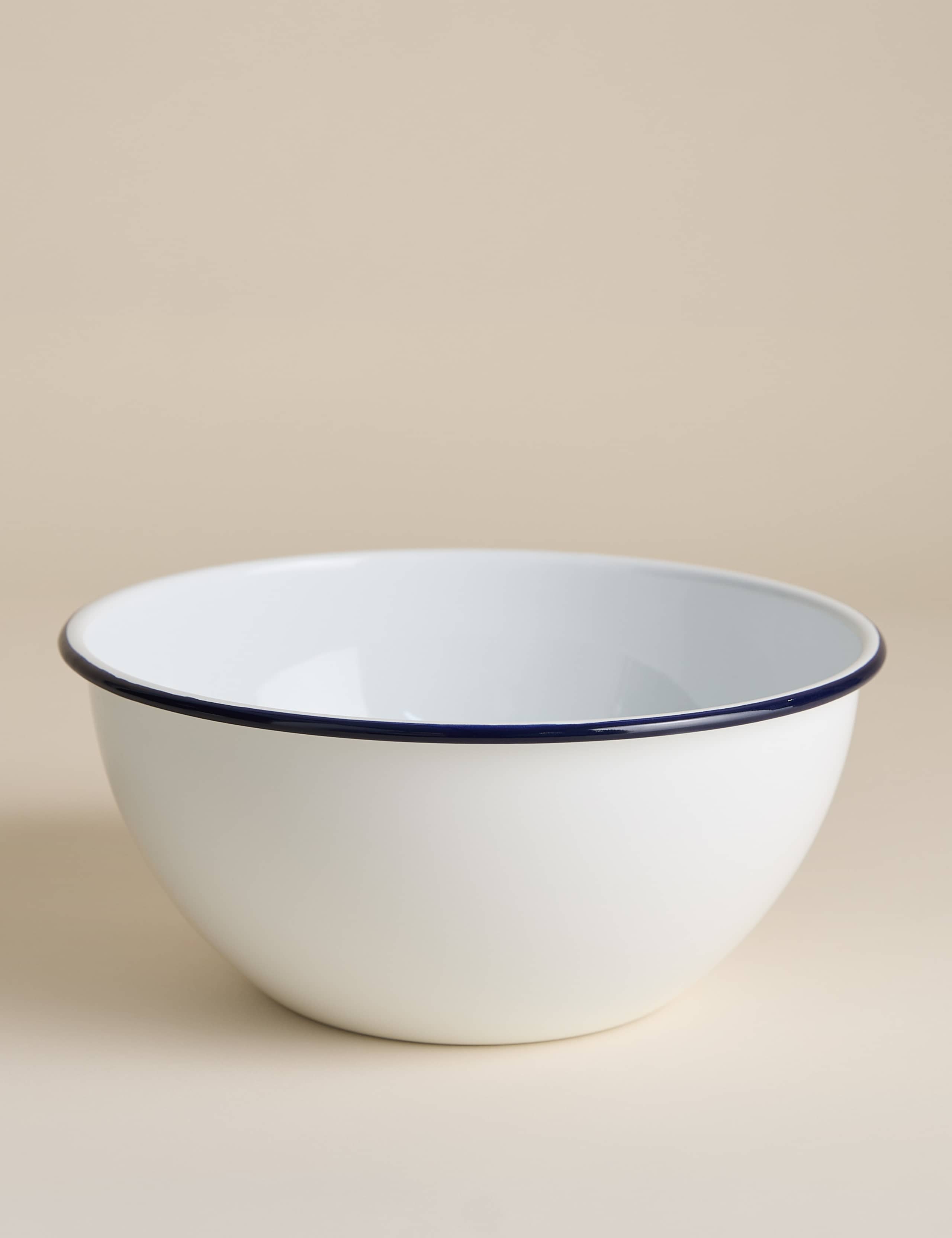 Enamel 24cm Large Mixing Bowl 2 of 3