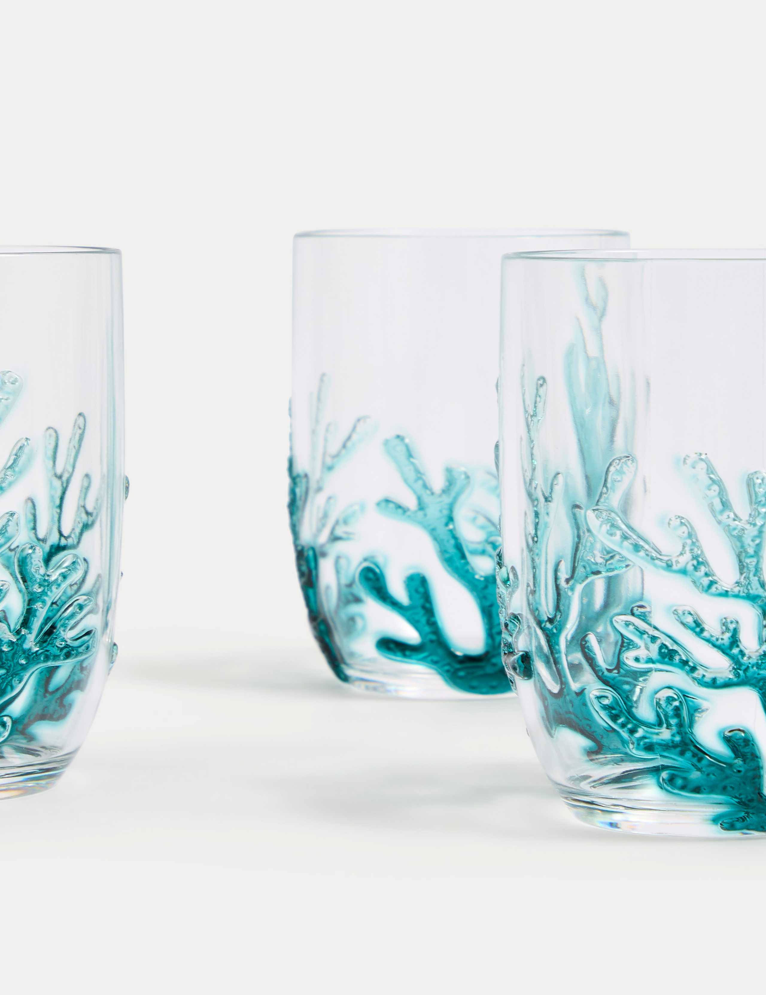 Set of 4 Summer Resort Picnic Tumblers 4 of 5