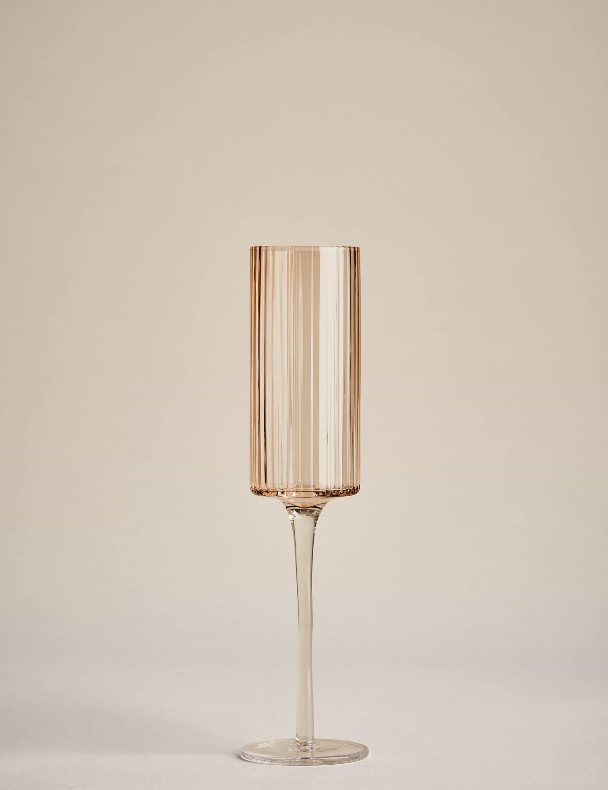 Set of 4 Handmade Celine Champagne Flutes 3 of 5