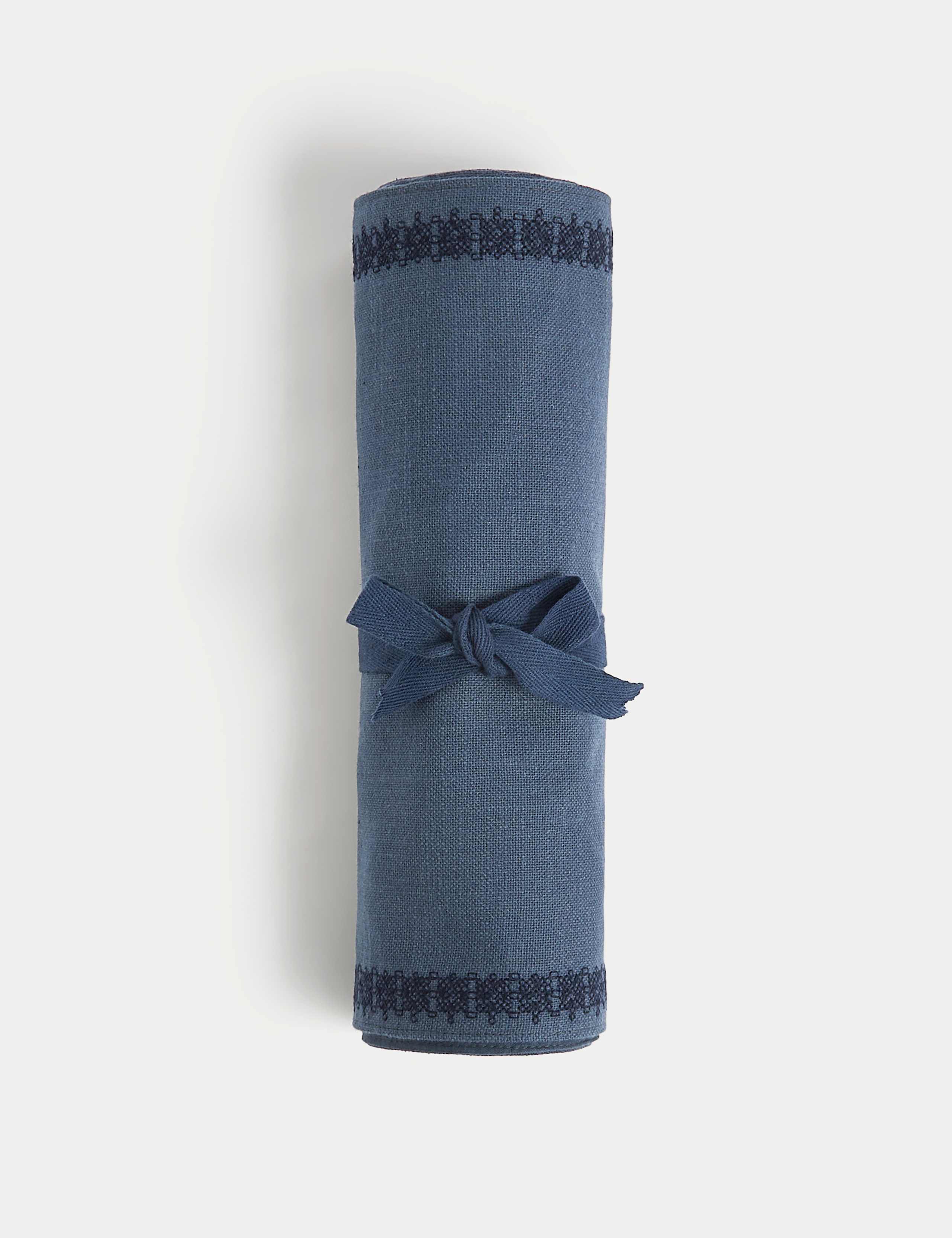 Pure Cotton Embroidered Table Runner 2 of 3