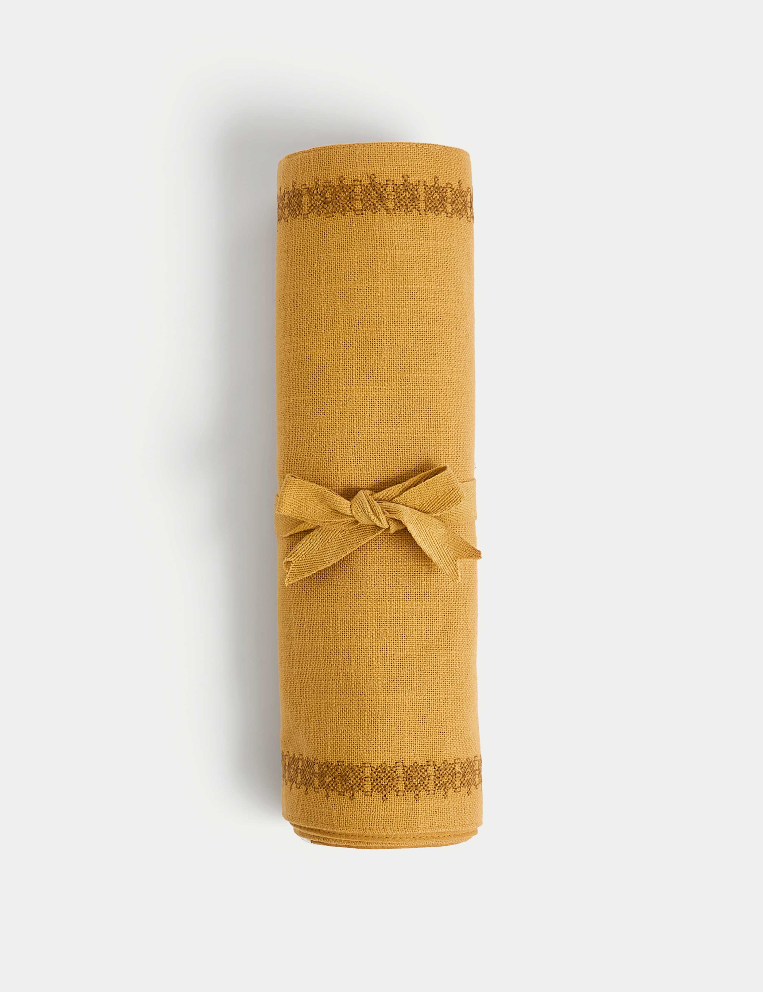 Pure Cotton Embroidered Table Runner 2 of 3