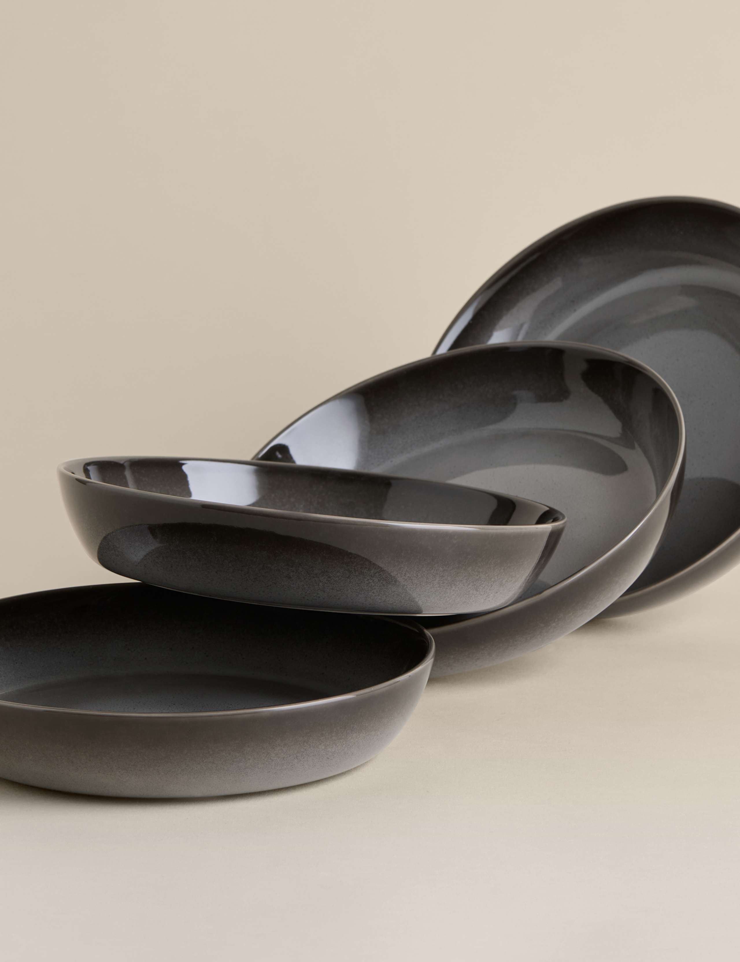 Set of 4 Amberley Reactive Pasta Bowls 4 of 4