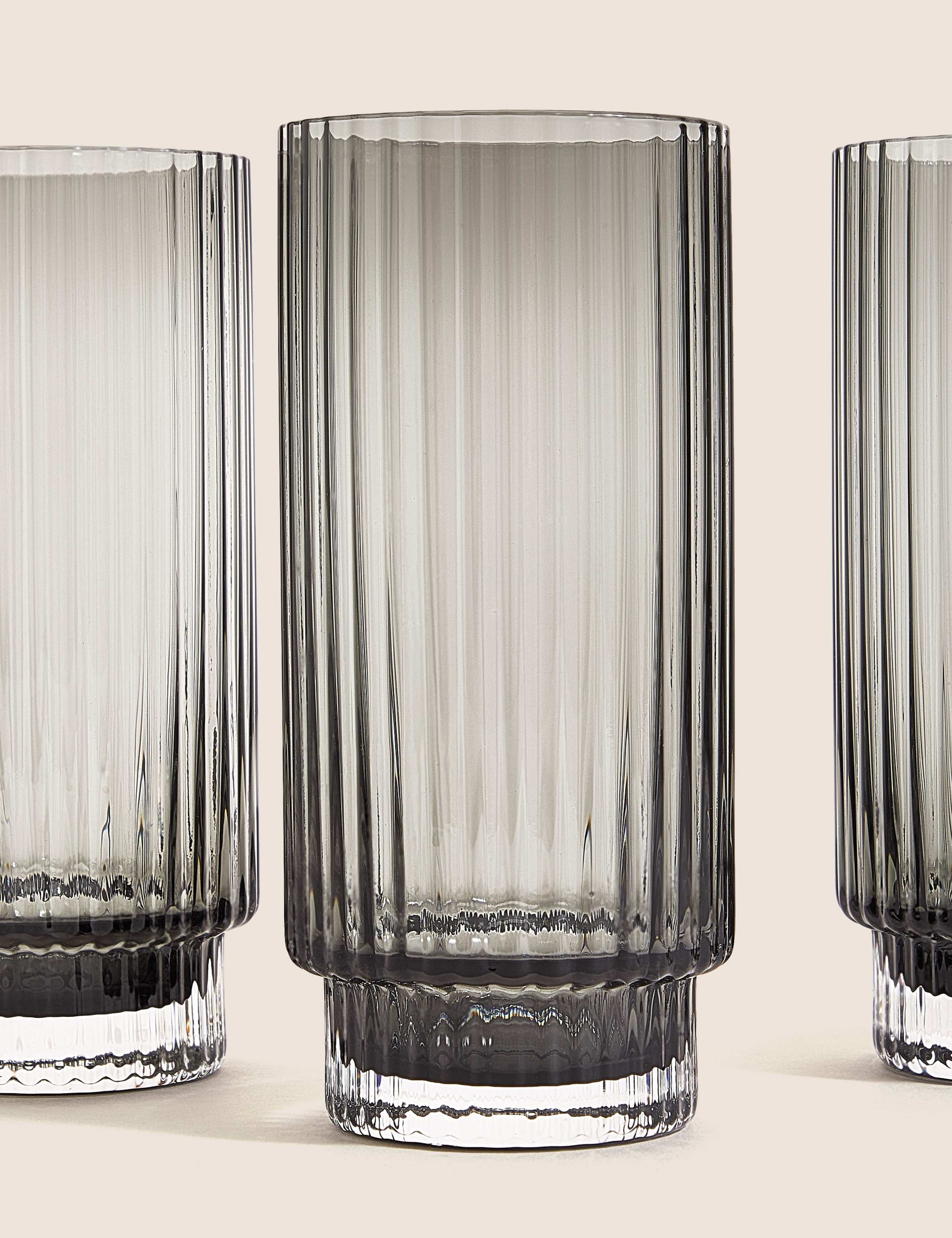 Set of 4 Handmade Celine Hi Ball Glasses 2 of 4