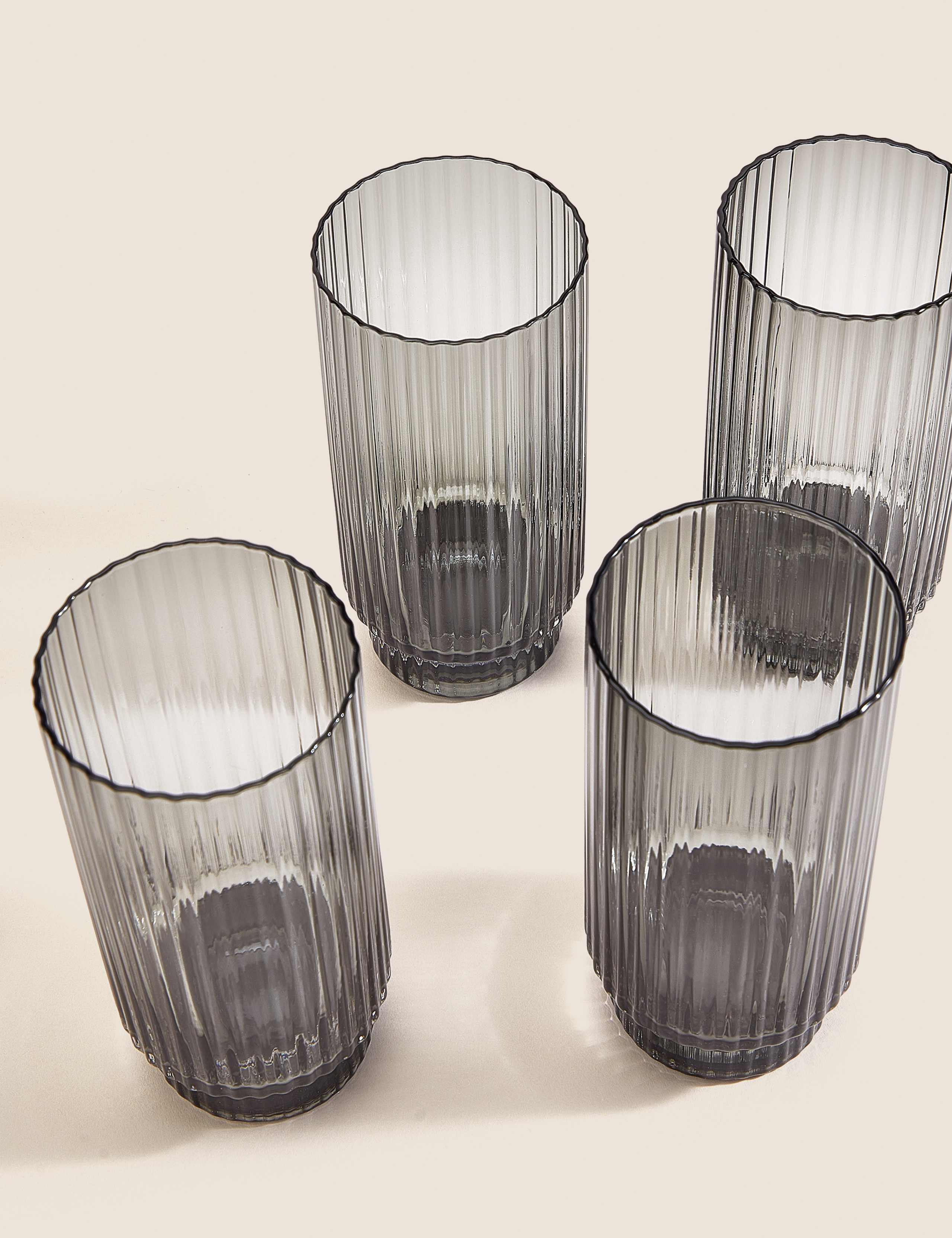 Set of 4 Handmade Celine Hi Ball Glasses 3 of 4