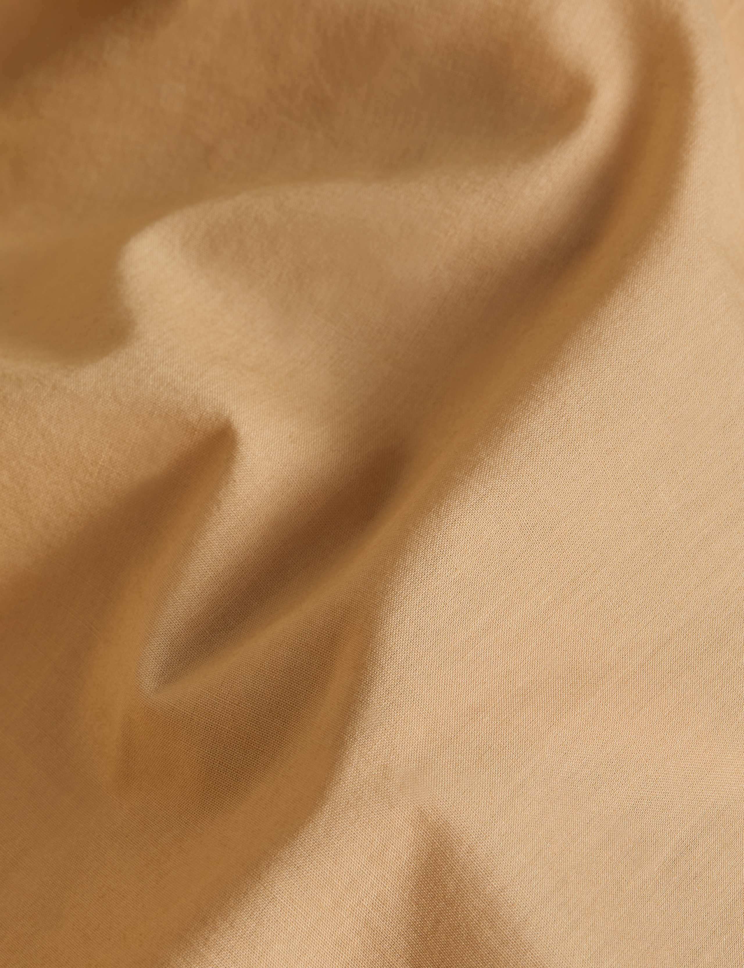 Washed Cotton Extra Deep Fitted Sheet 2 of 2