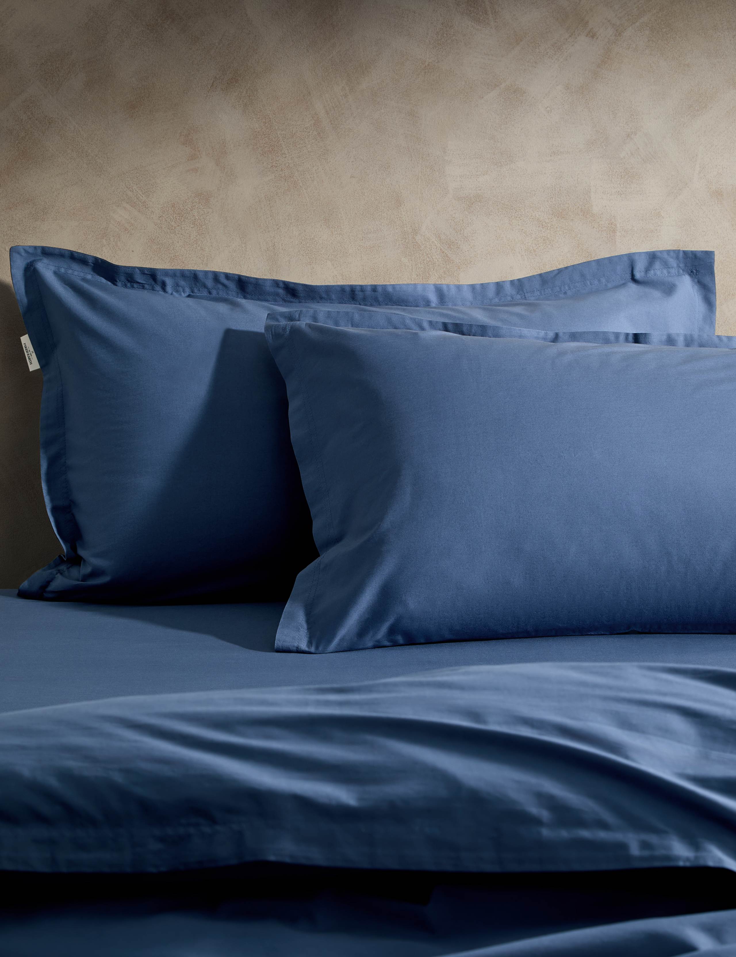 2 Pack Washed Cotton Oxford Pillowcases 1 of 4