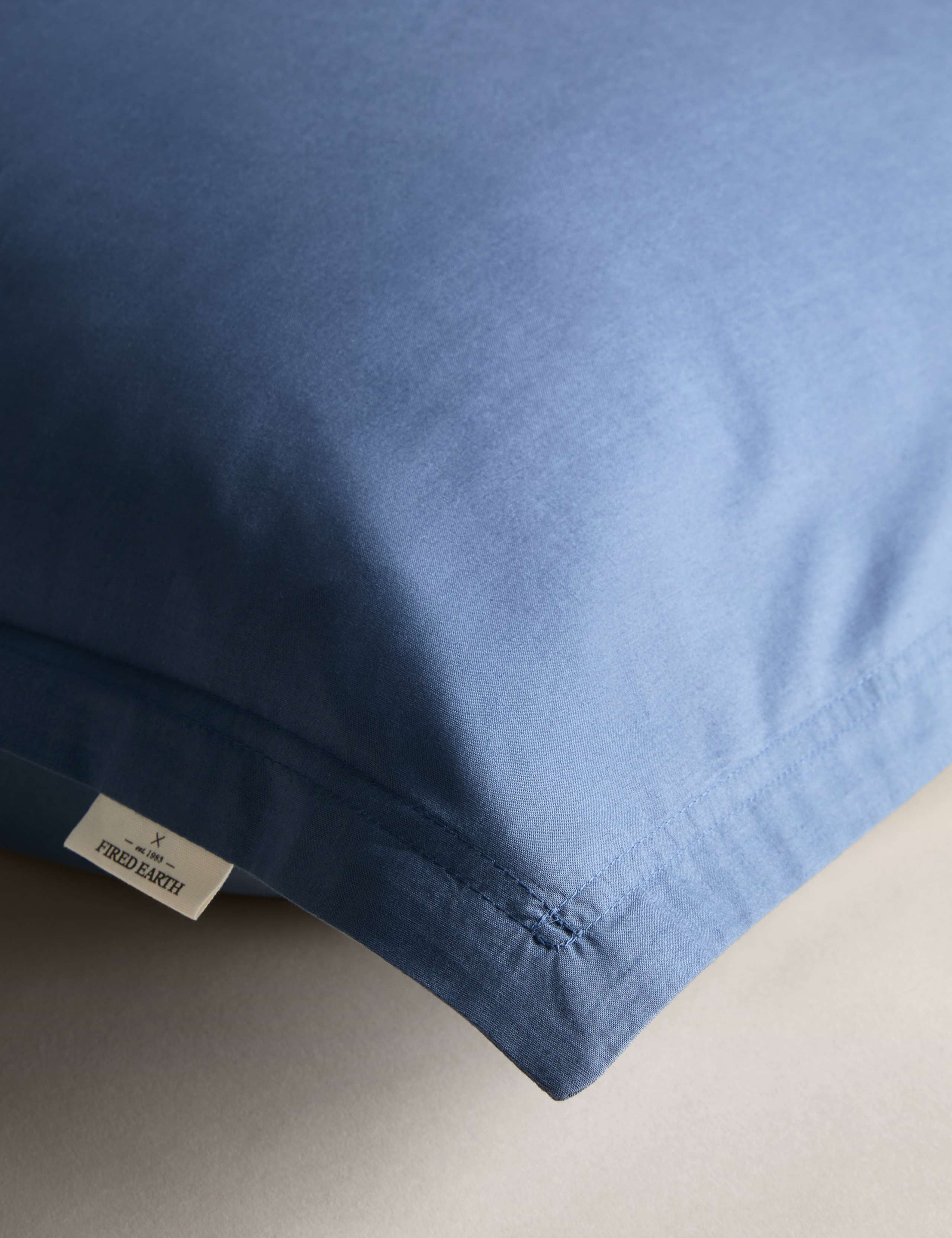 2 Pack Washed Cotton Square Pillowcases 3 of 4