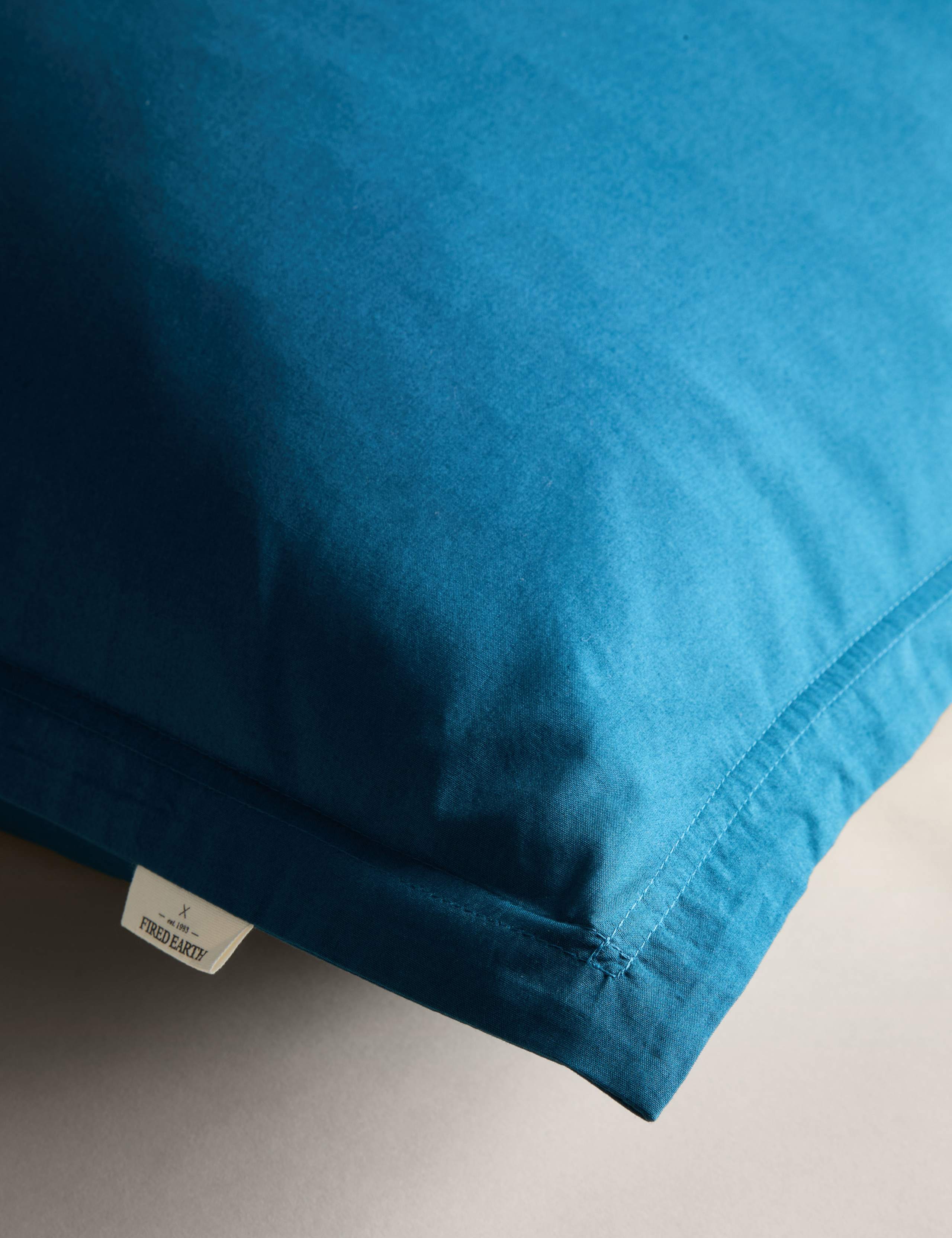 2pk Washed Cotton Square Pillowcases 3 of 4