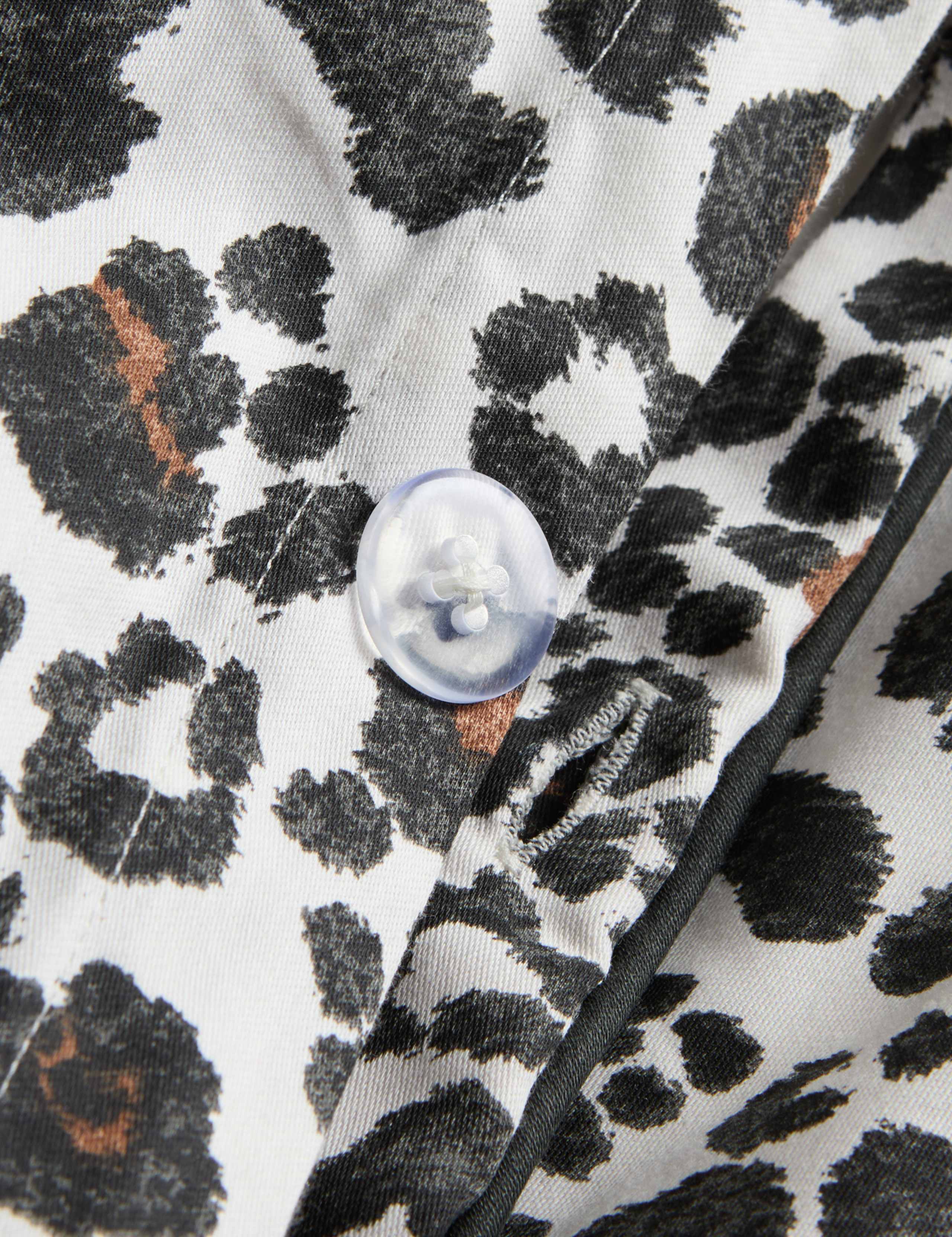 Pure Cotton Leopard Print Bedding Set 5 of 5