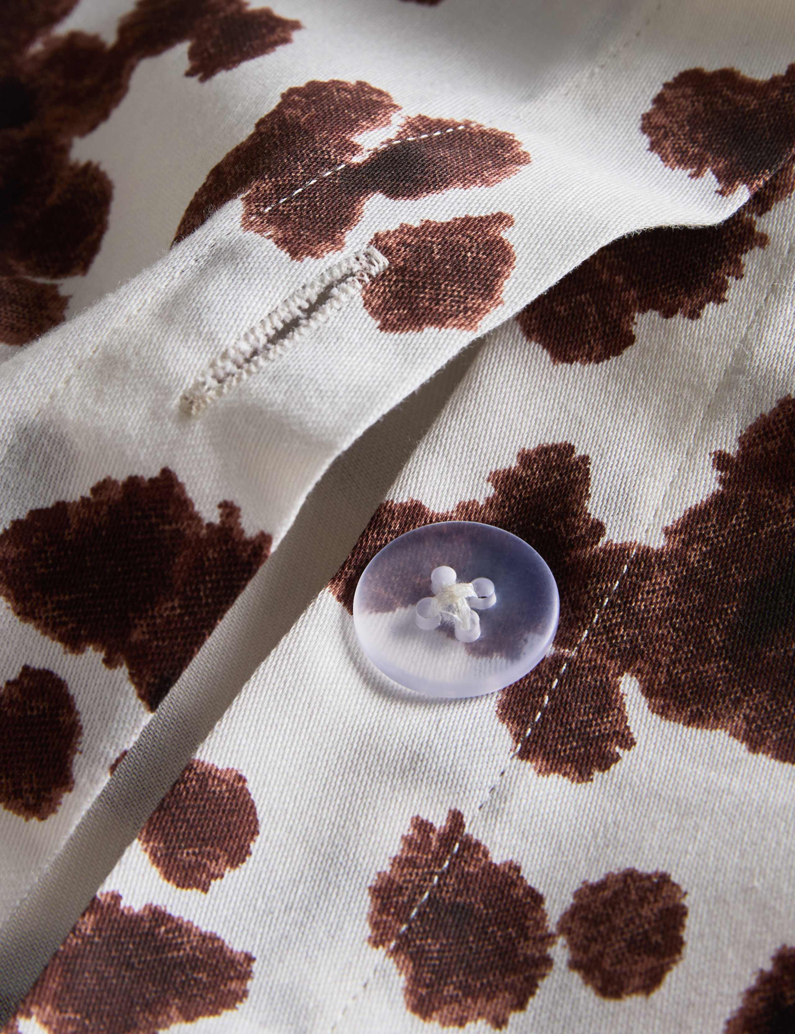 Sateen Dalmatian Print Bedding Set 5 of 5