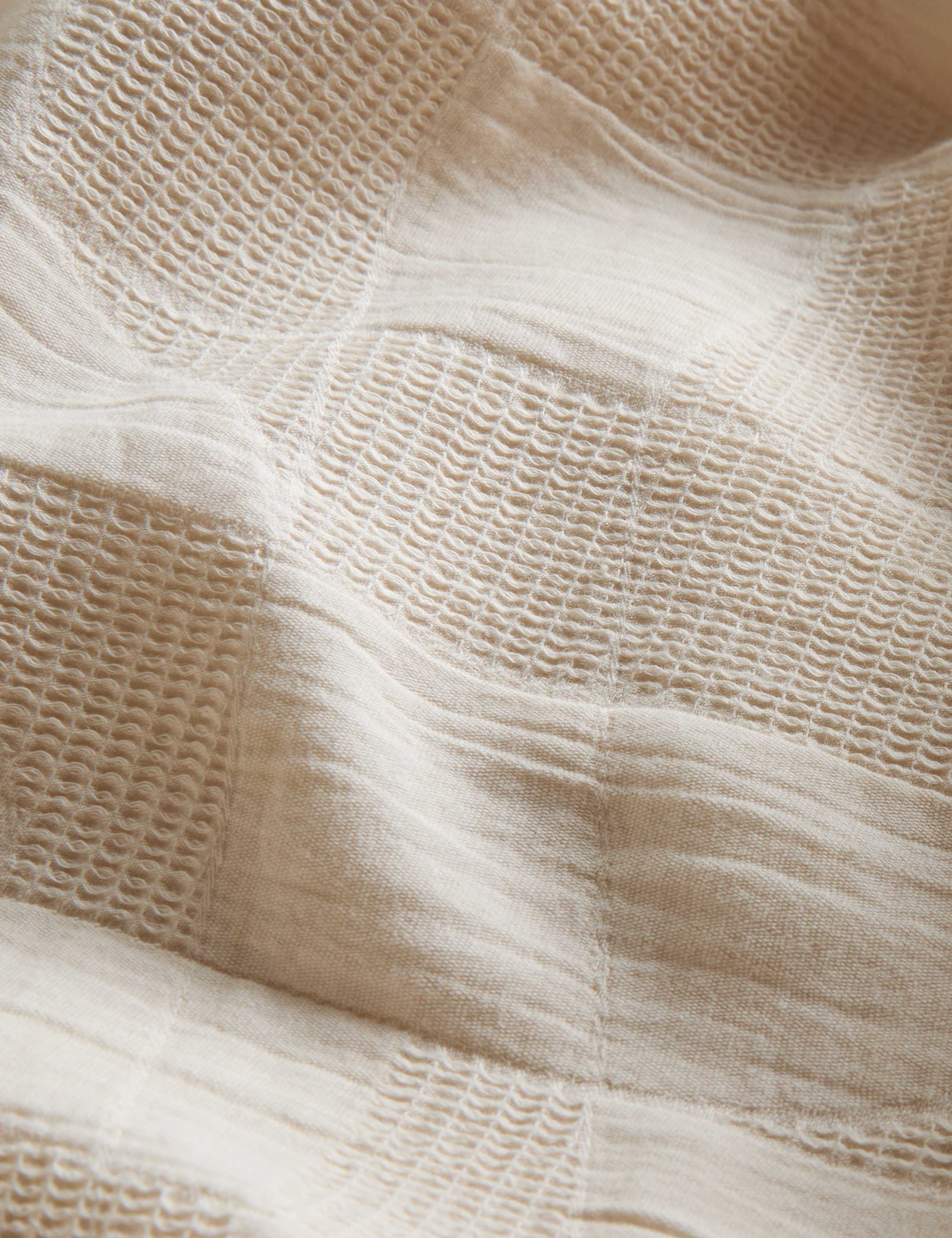 Pure Cotton Waffle Abstract Bedding Set | M&S Collection | M&S