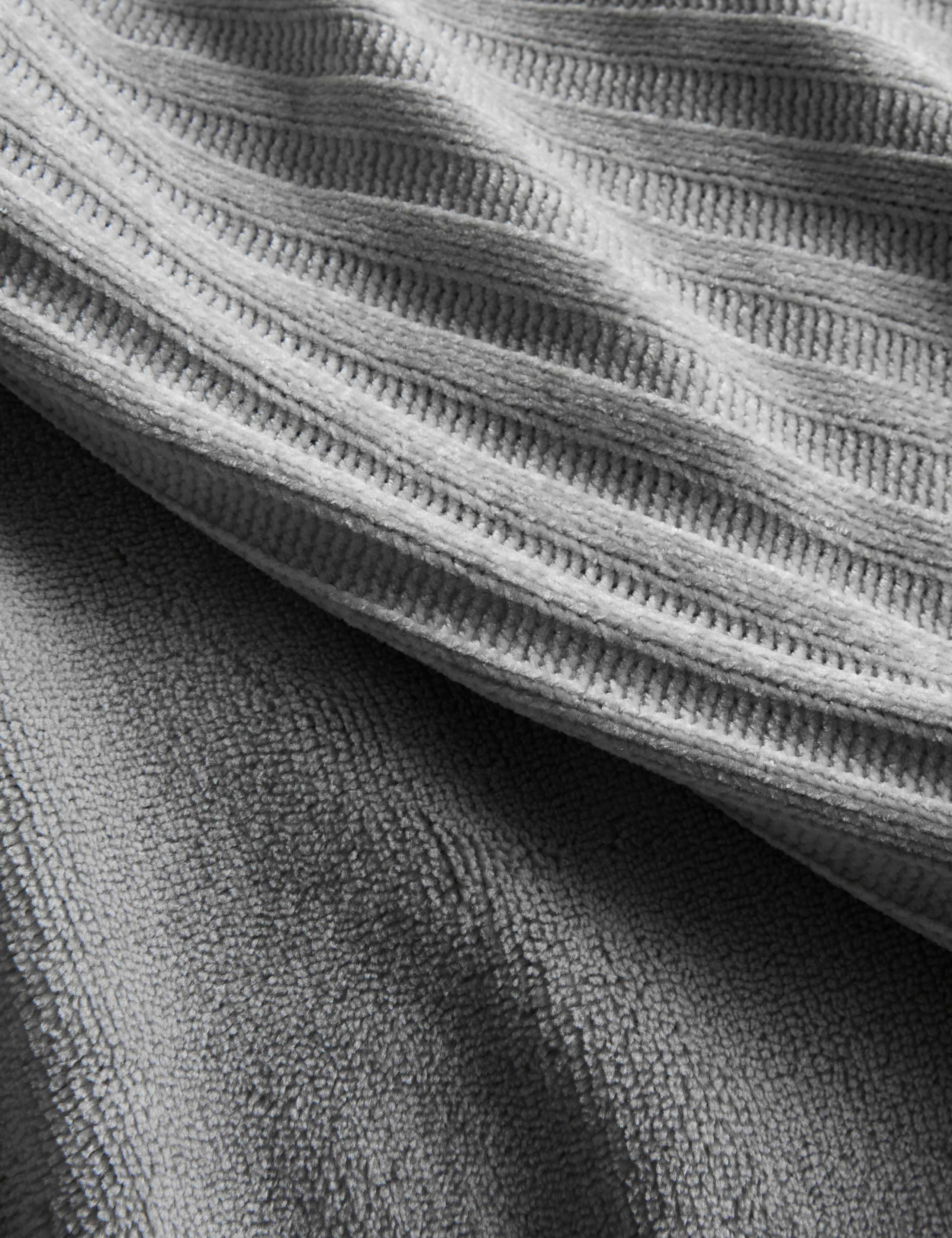 Chenille Striped Bedding Set 4 of 5