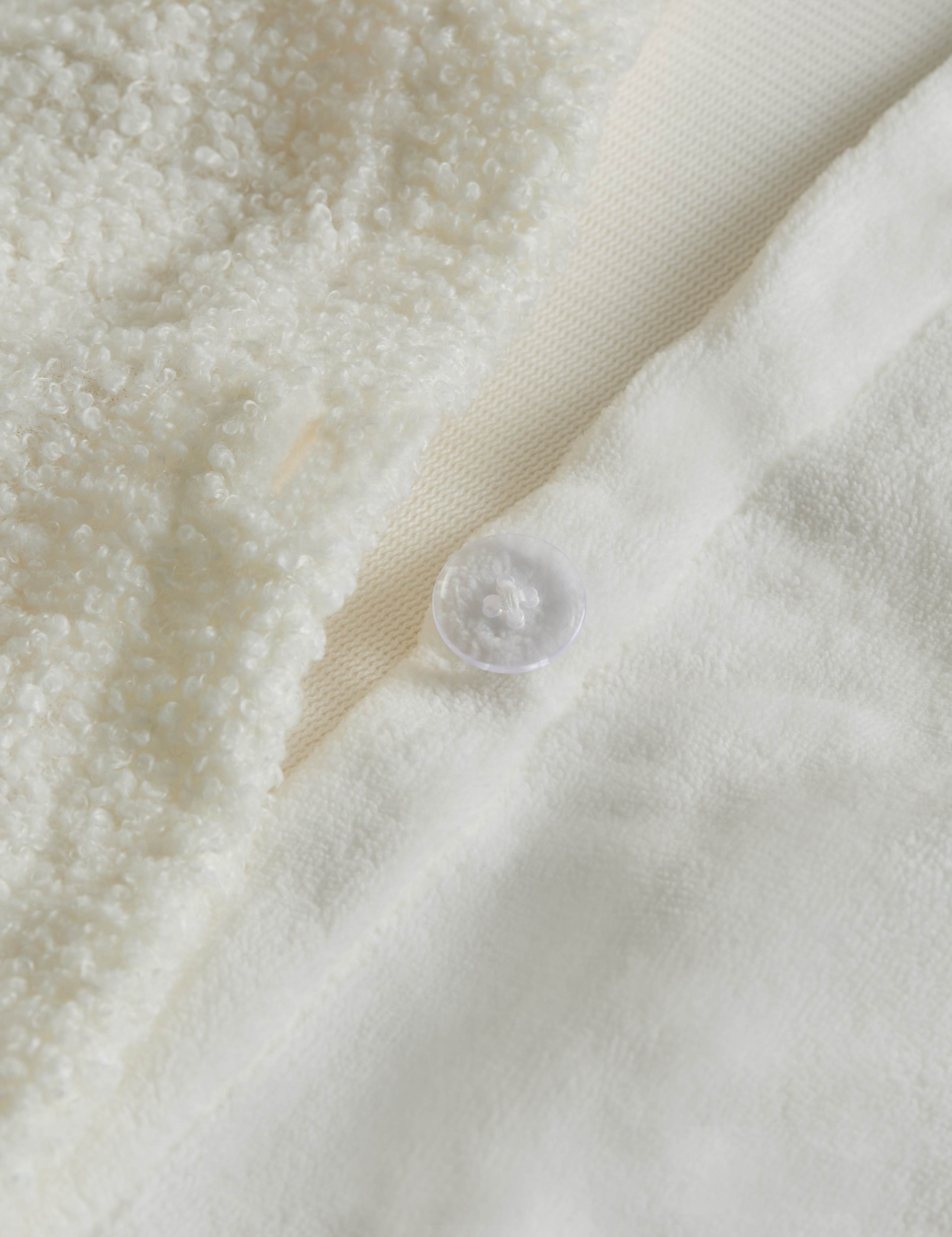 Fleece Embroidered Bedding Set 5 of 5