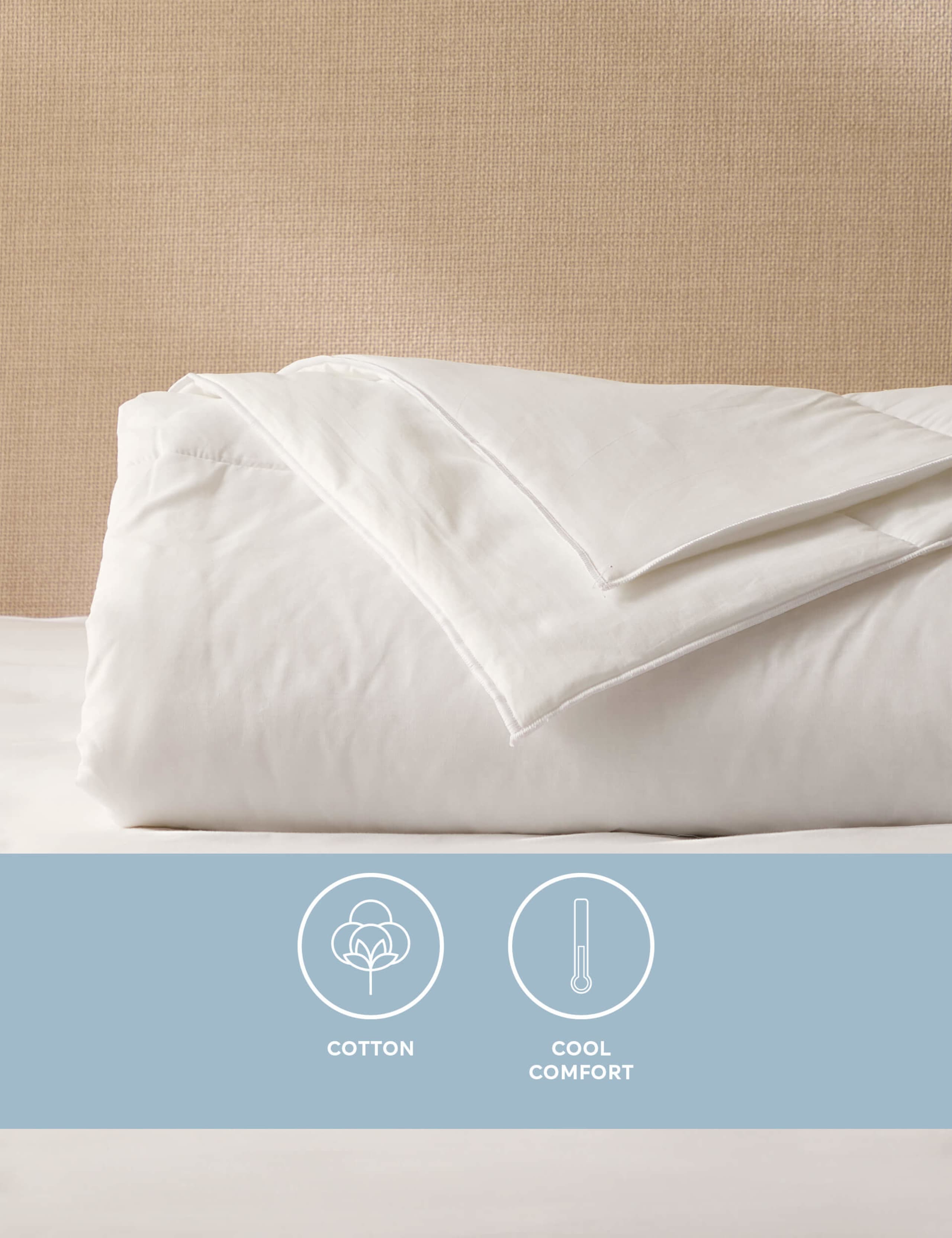 Comfortably Cool 3 Tog Duvet 1 of 3