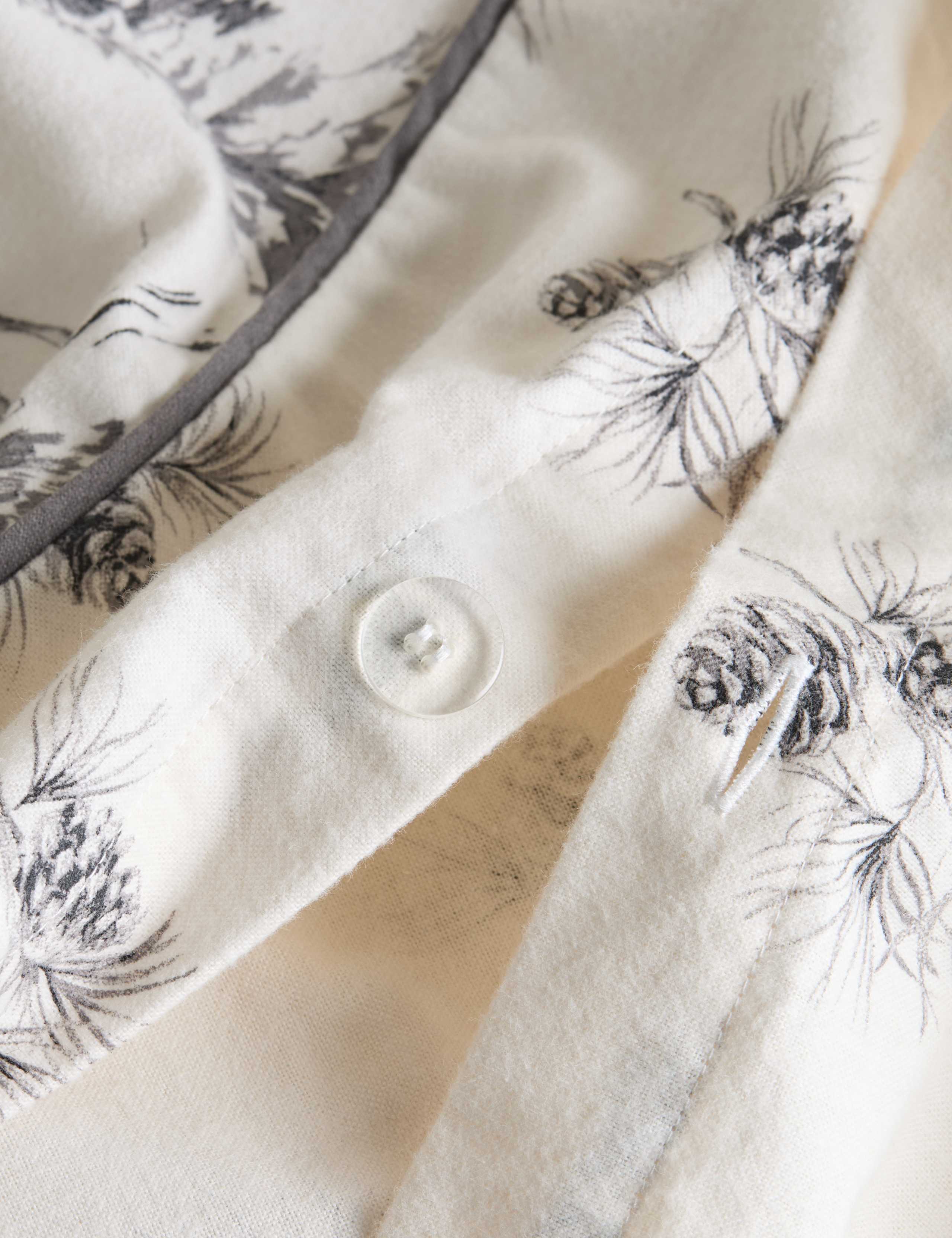Pure Brushed Cotton Woodland Forest Bedding Set 5 of 5