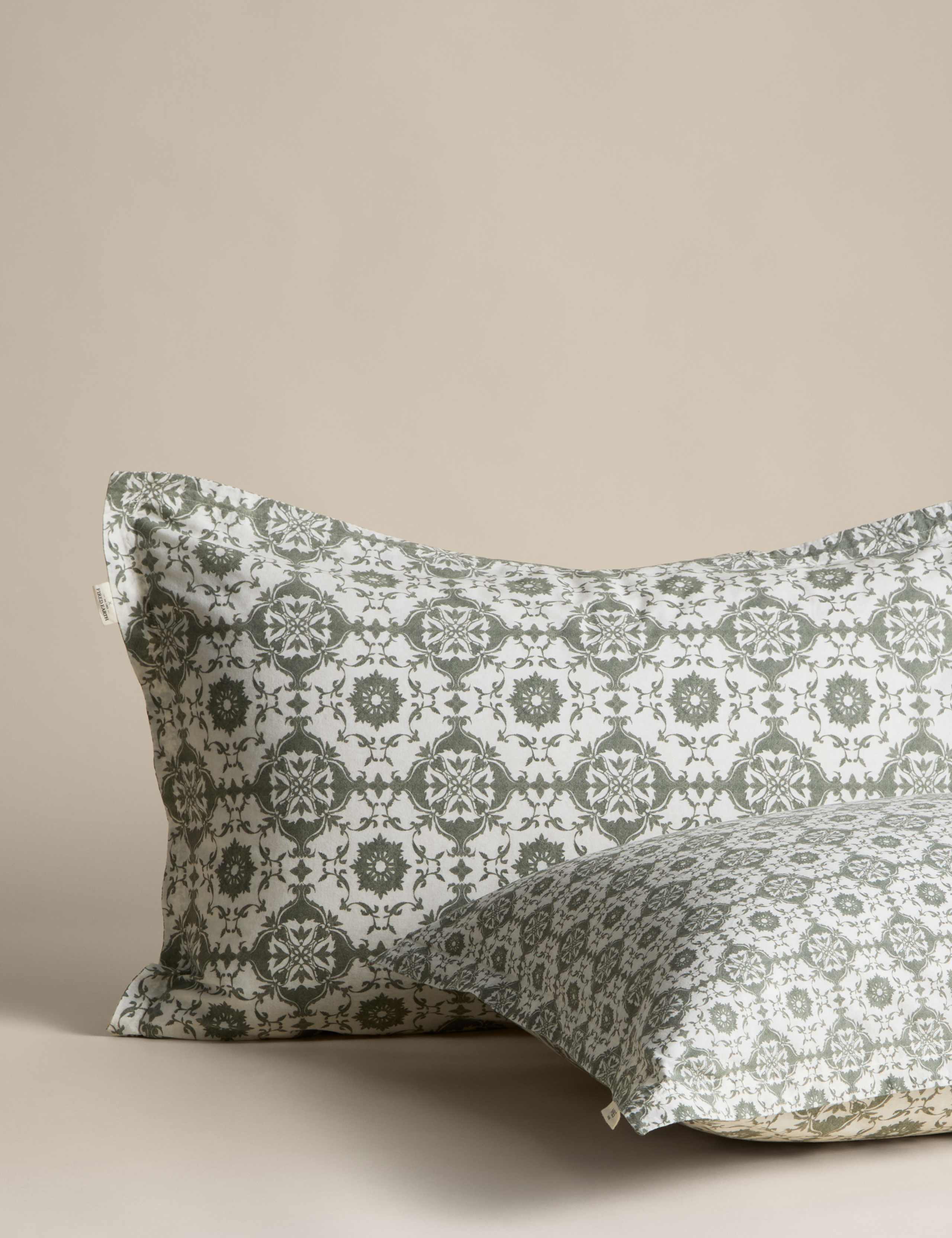 Washed Cotton Isabelle Printed Bedding Set 3 of 5