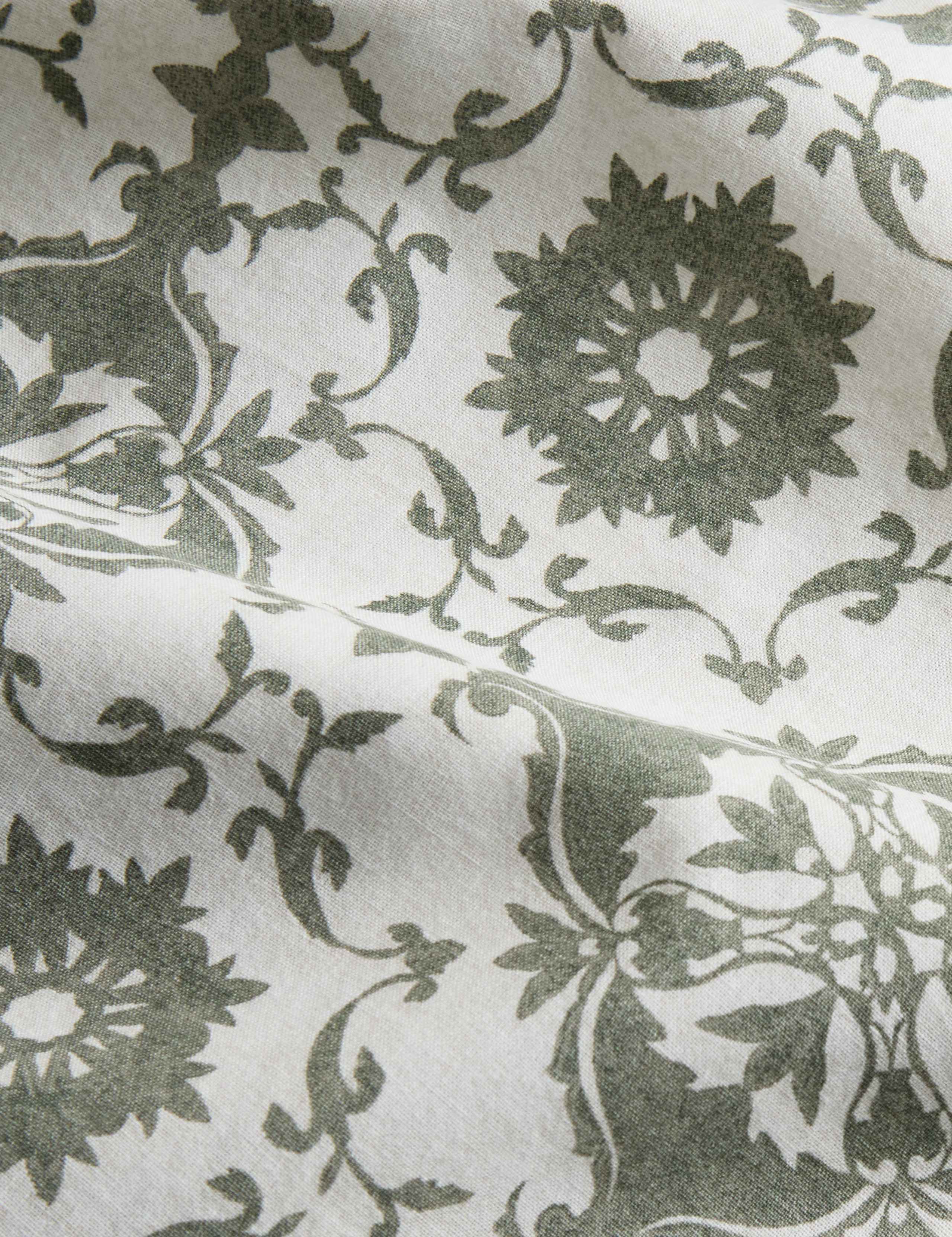Washed Cotton Isabelle Printed Bedding Set 4 of 5