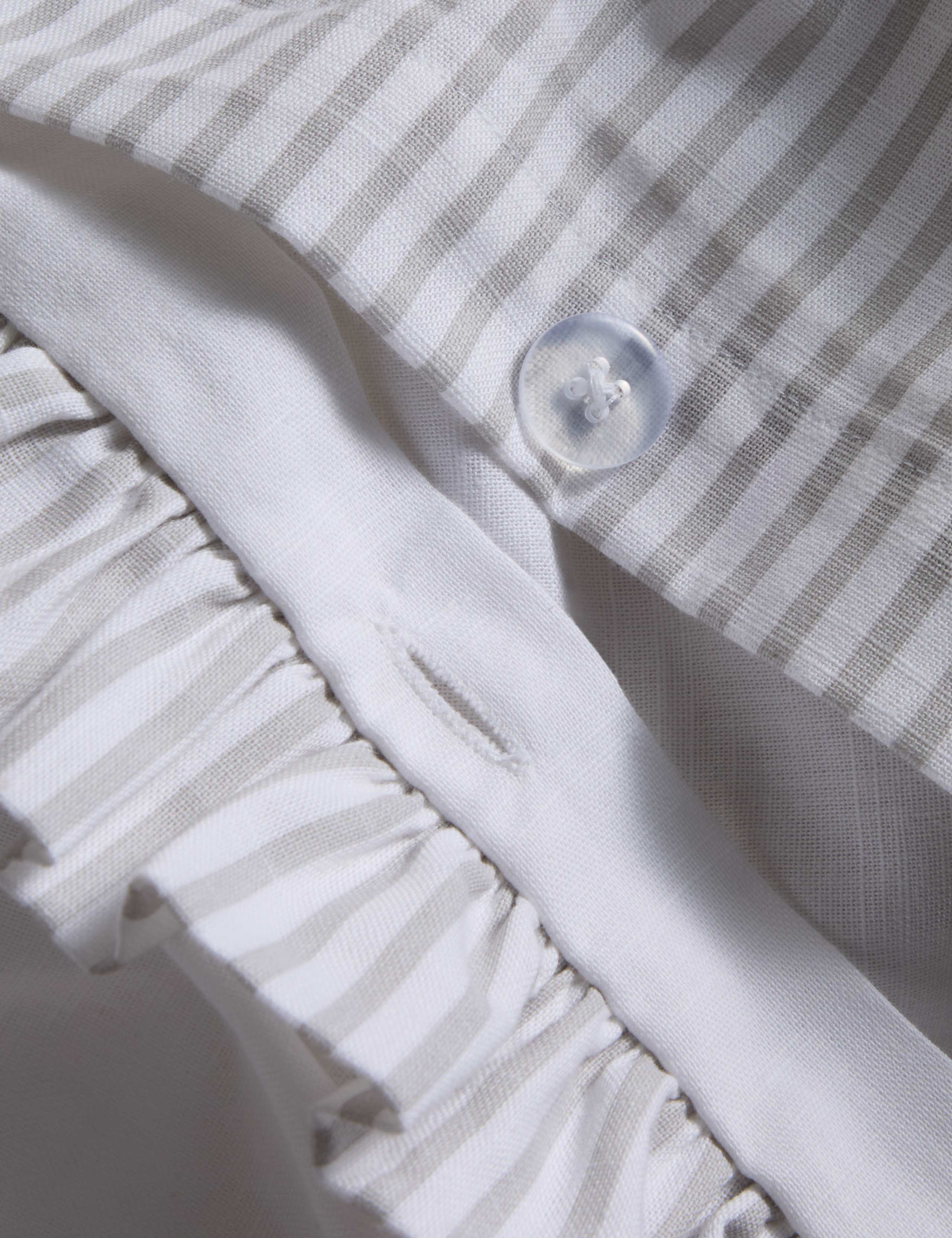 Pure Cotton Floral Embroidered Bedding Set 5 of 5